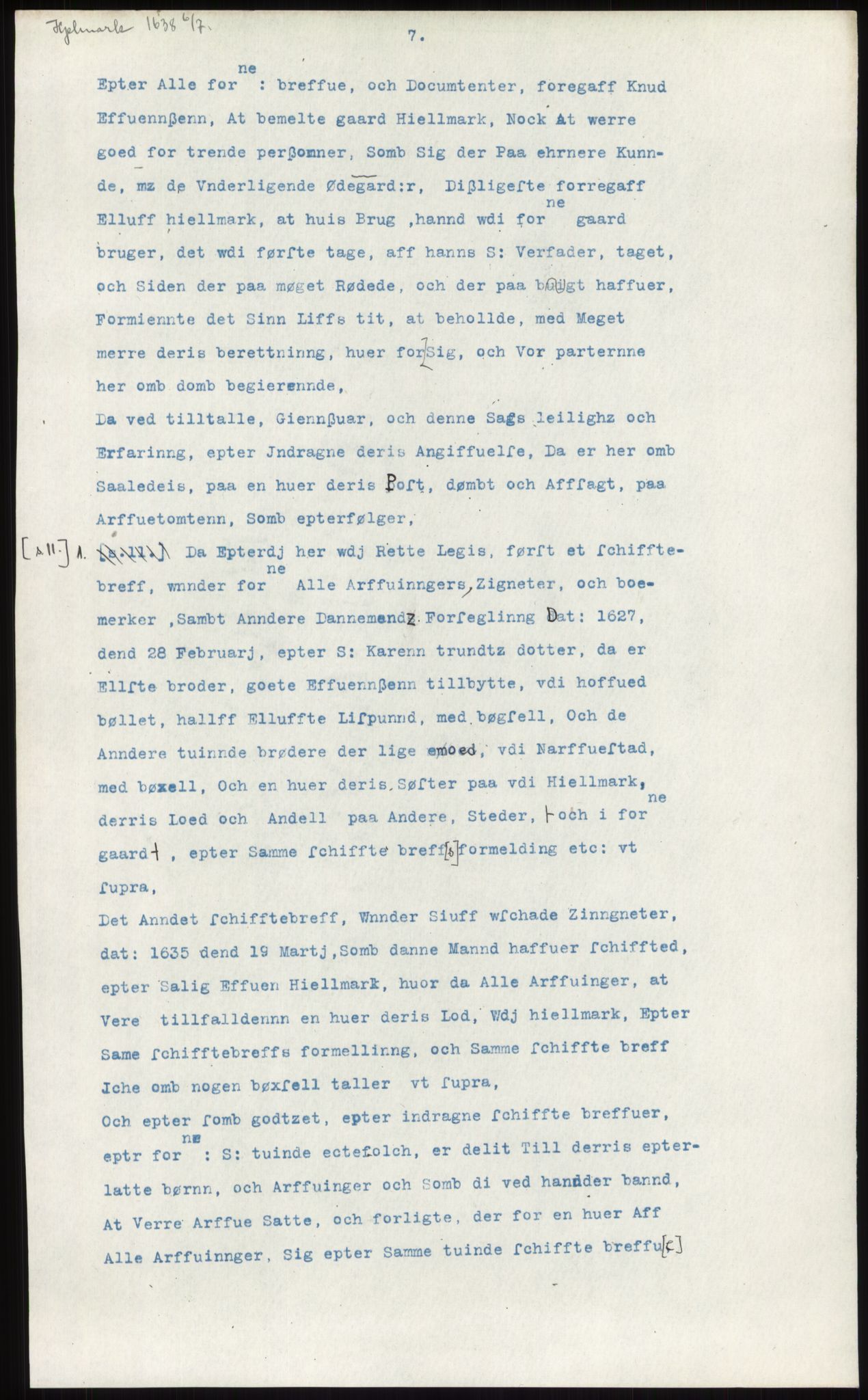 Samlinger til kildeutgivelse, Diplomavskriftsamlingen, AV/RA-EA-4053/H/Ha, p. 344