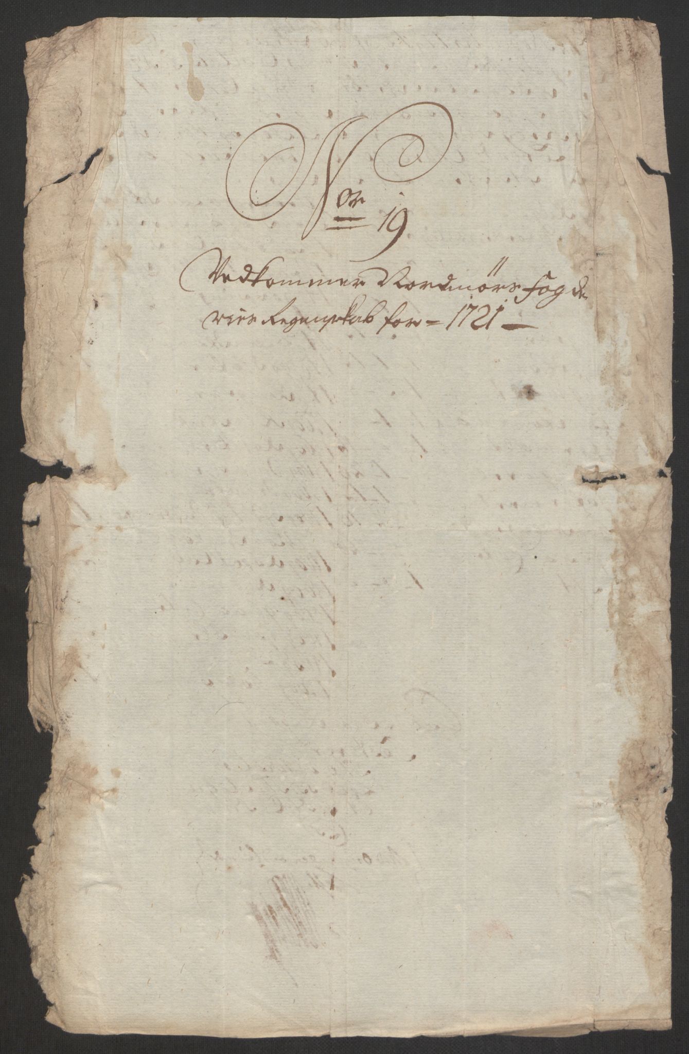 Rentekammeret inntil 1814, Reviderte regnskaper, Fogderegnskap, AV/RA-EA-4092/R56/L3754: Fogderegnskap Nordmøre, 1721, p. 195