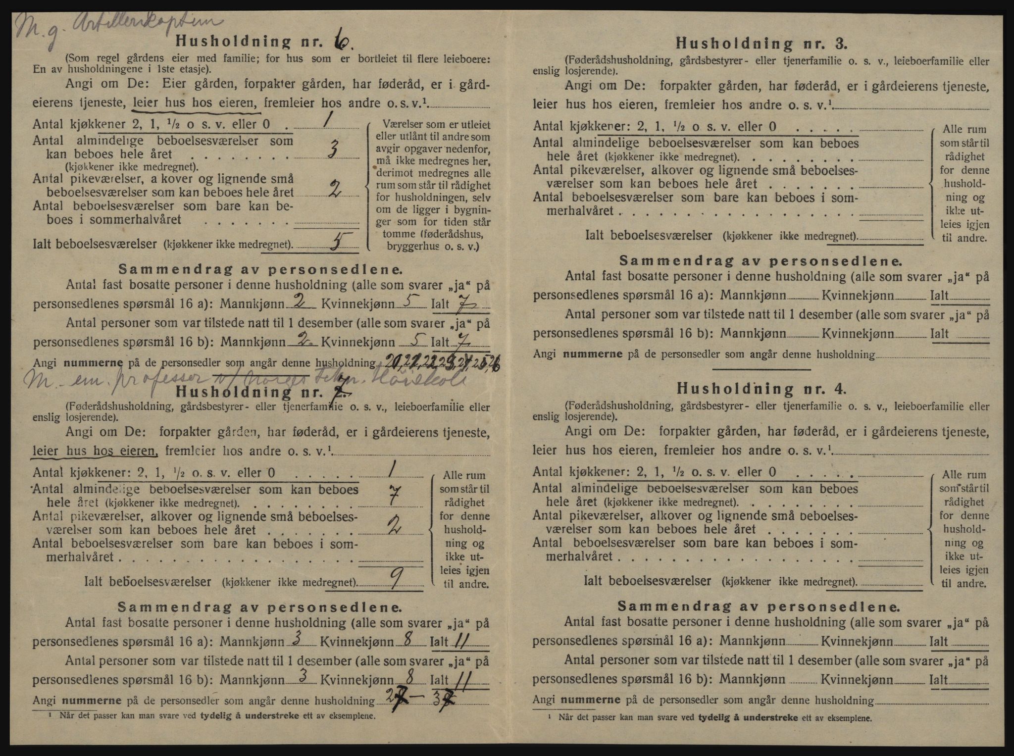 SAT, 1920 census for Strinda, 1920, p. 77