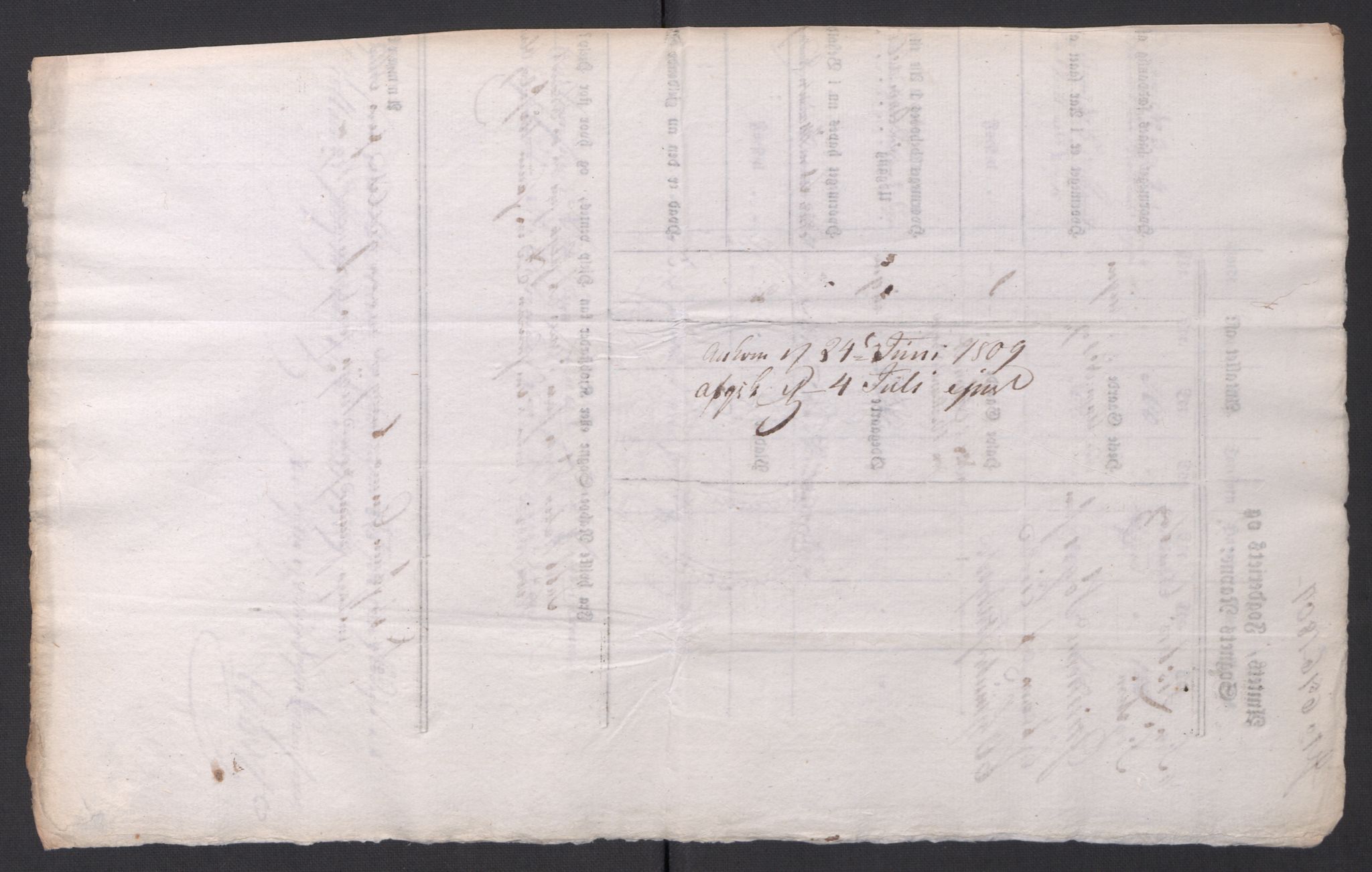 Regjeringskommisjonen 1807-1810, 1. kontor/byrå, AV/RA-EA-2871/Dd/L0014: Kornavl: De utfyldte skjemaer fra sognekommisjonene i Kristiania og Kristiansand stift, 1809, p. 351