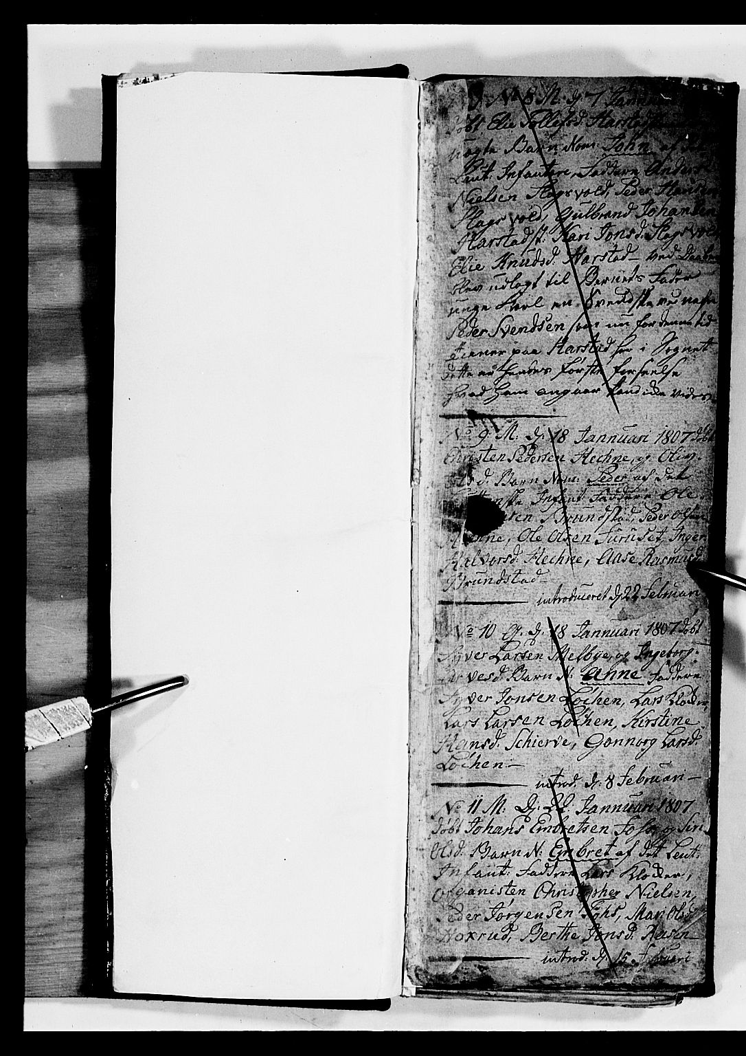 Romedal prestekontor, SAH/PREST-004/L/L0004: Parish register (copy) no. 4, 1807-1814