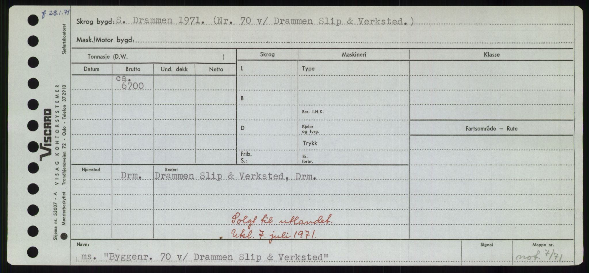 Sjøfartsdirektoratet med forløpere, Skipsmålingen, RA/S-1627/H/Hd/L0006: Fartøy, Byg-Båt, p. 197