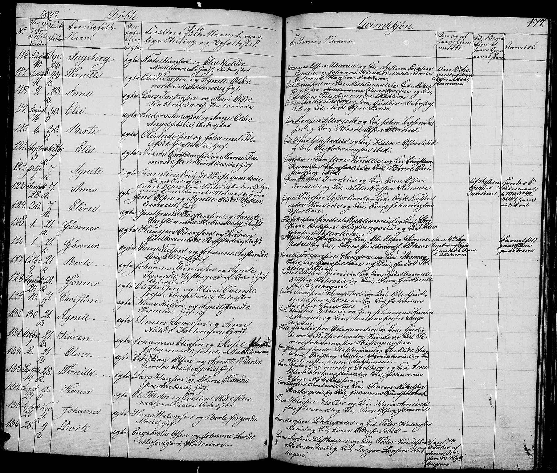 Ringsaker prestekontor, AV/SAH-PREST-014/L/La/L0005: Parish register (copy) no. 5, 1839-1850, p. 177