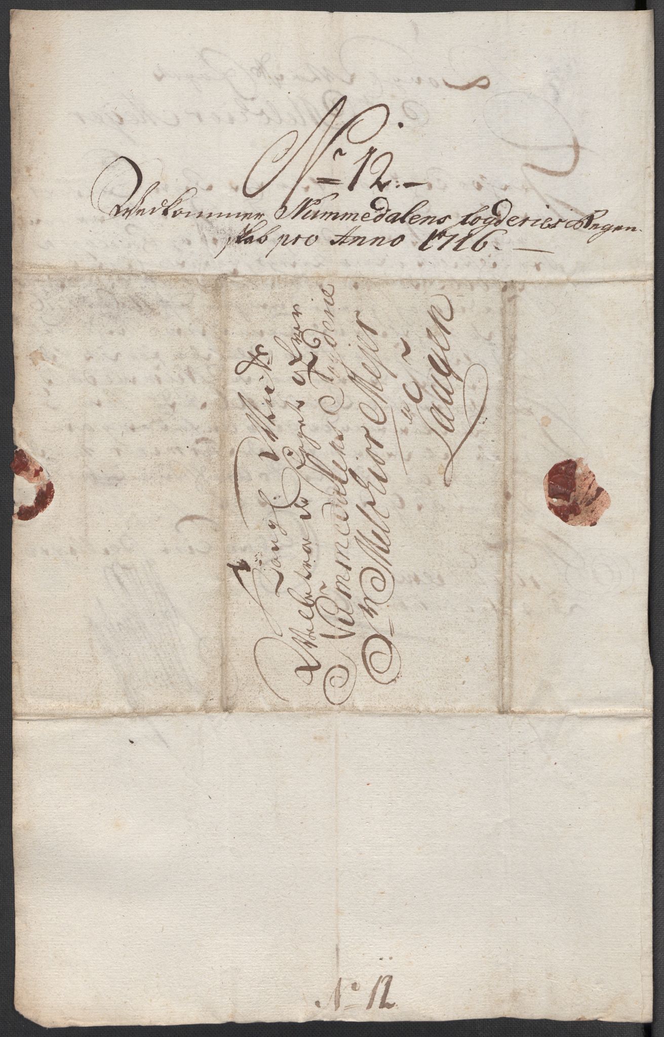 Rentekammeret inntil 1814, Reviderte regnskaper, Fogderegnskap, AV/RA-EA-4092/R64/L4437: Fogderegnskap Namdal, 1716, p. 143