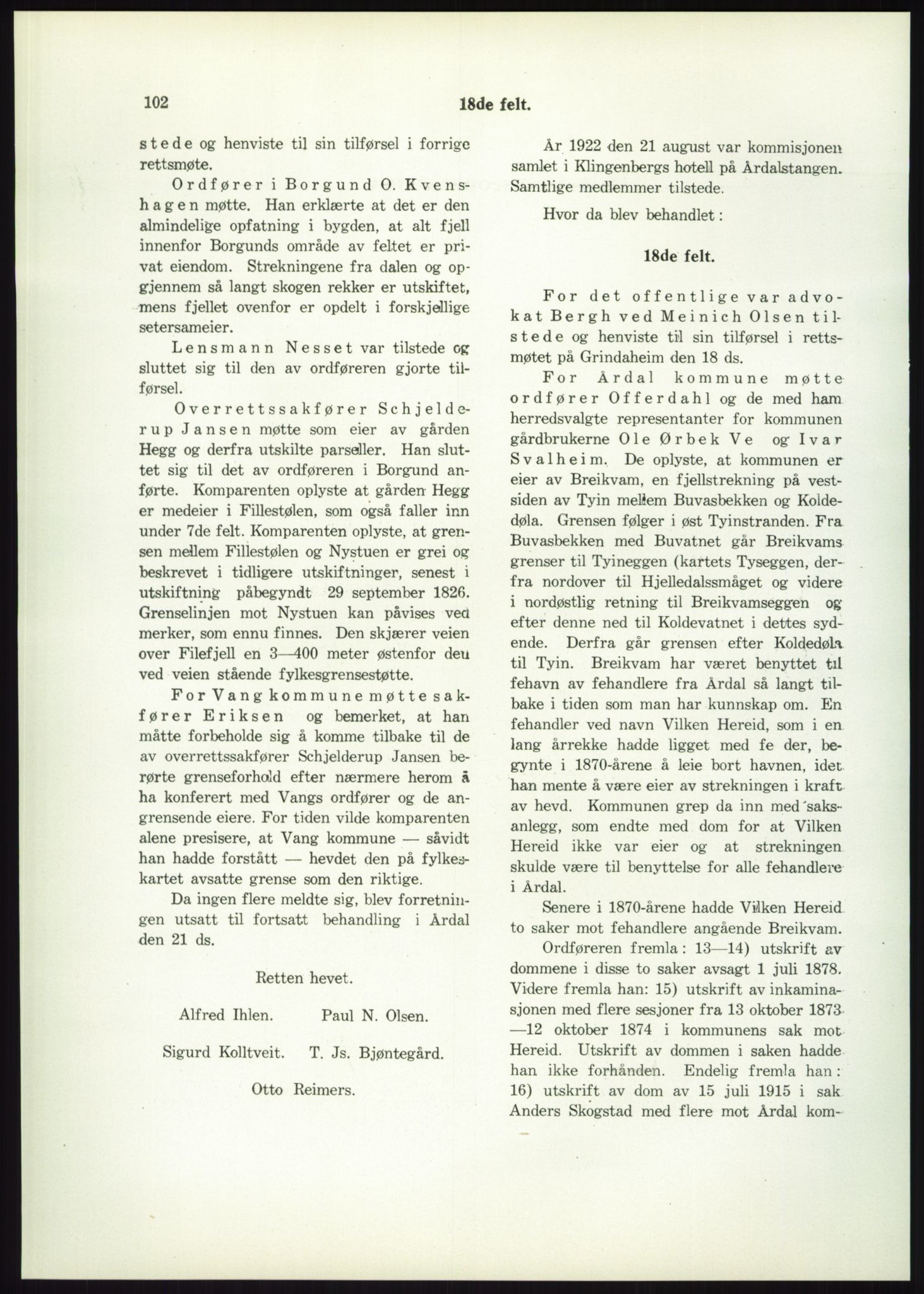 Høyfjellskommisjonen, AV/RA-S-1546/X/Xa/L0001: Nr. 1-33, 1909-1953, p. 5137