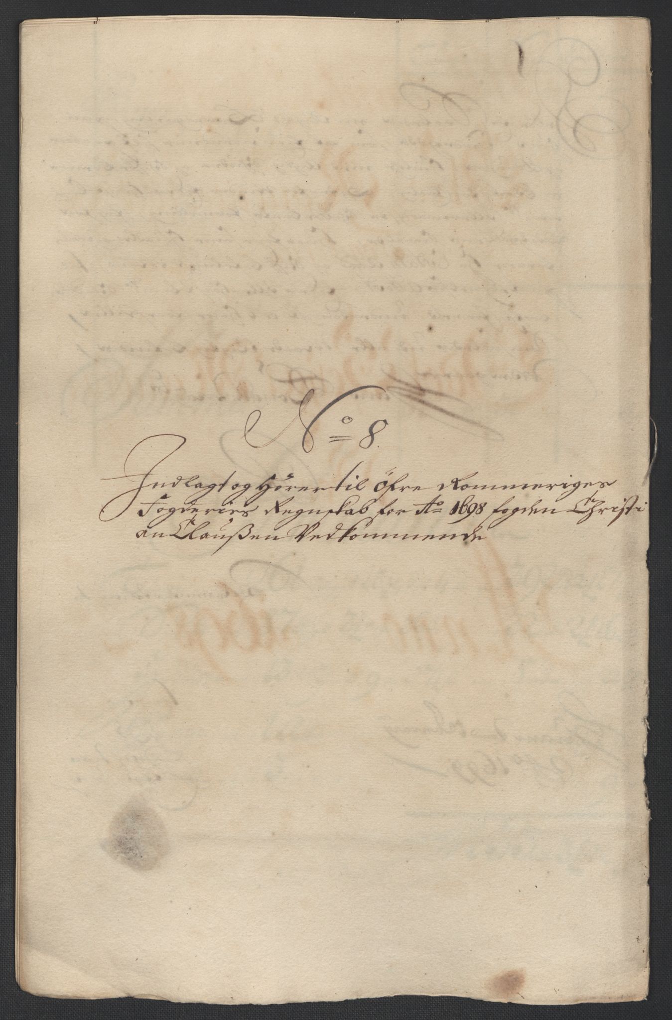 Rentekammeret inntil 1814, Reviderte regnskaper, Fogderegnskap, AV/RA-EA-4092/R12/L0710: Fogderegnskap Øvre Romerike, 1698, p. 244