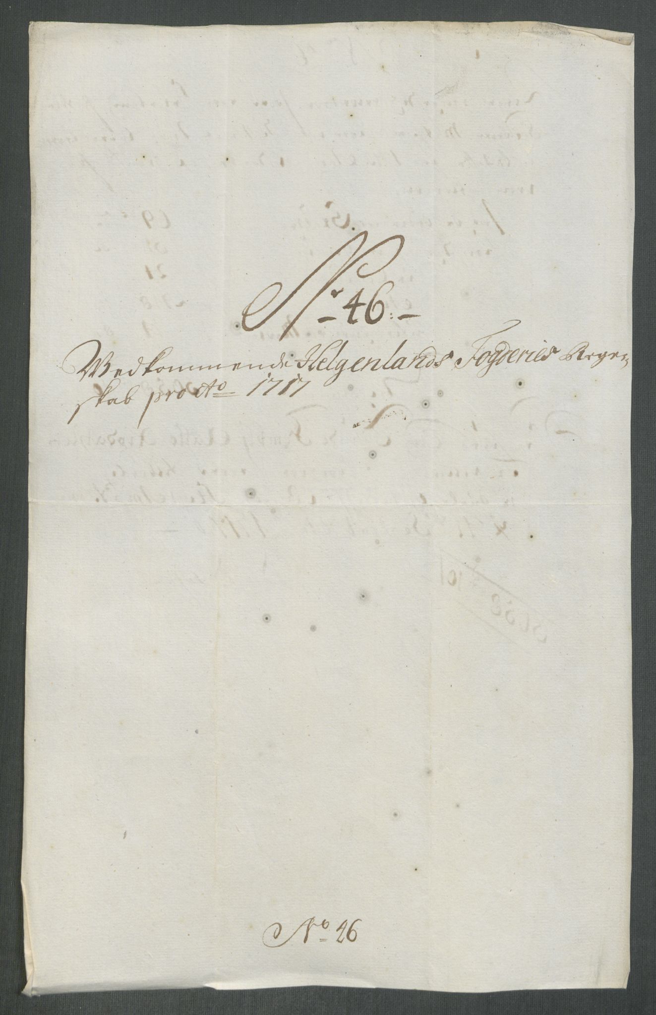 Rentekammeret inntil 1814, Reviderte regnskaper, Fogderegnskap, AV/RA-EA-4092/R65/L4515: Fogderegnskap Helgeland, 1717, p. 339