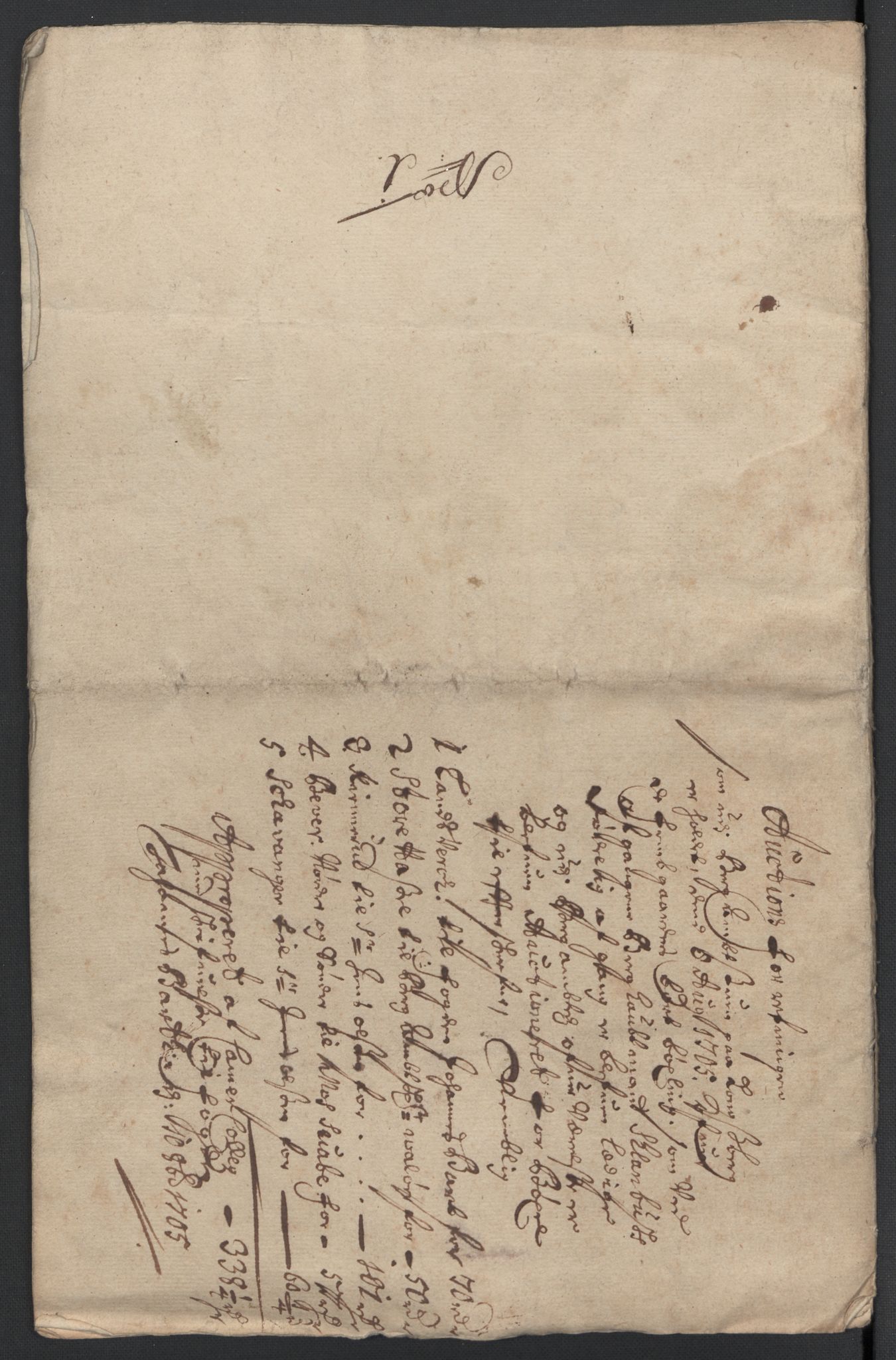 Rentekammeret inntil 1814, Reviderte regnskaper, Fogderegnskap, AV/RA-EA-4092/R24/L1583: Fogderegnskap Numedal og Sandsvær, 1705-1706, p. 43