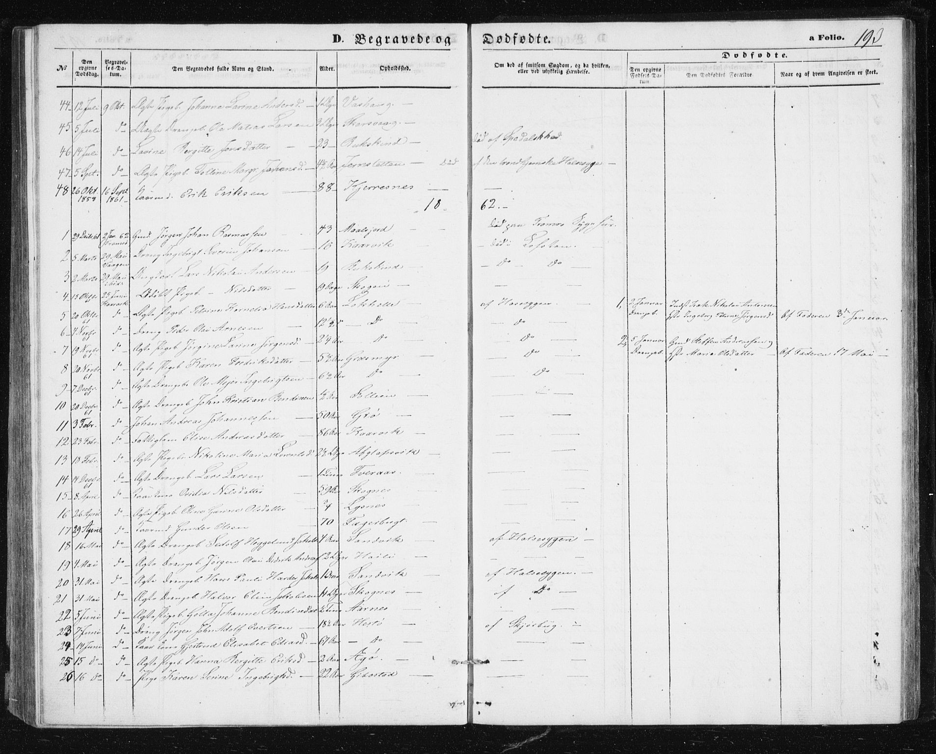 Lenvik sokneprestembete, SATØ/S-1310/H/Ha/Hab/L0004klokker: Parish register (copy) no. 4, 1859-1869, p. 193