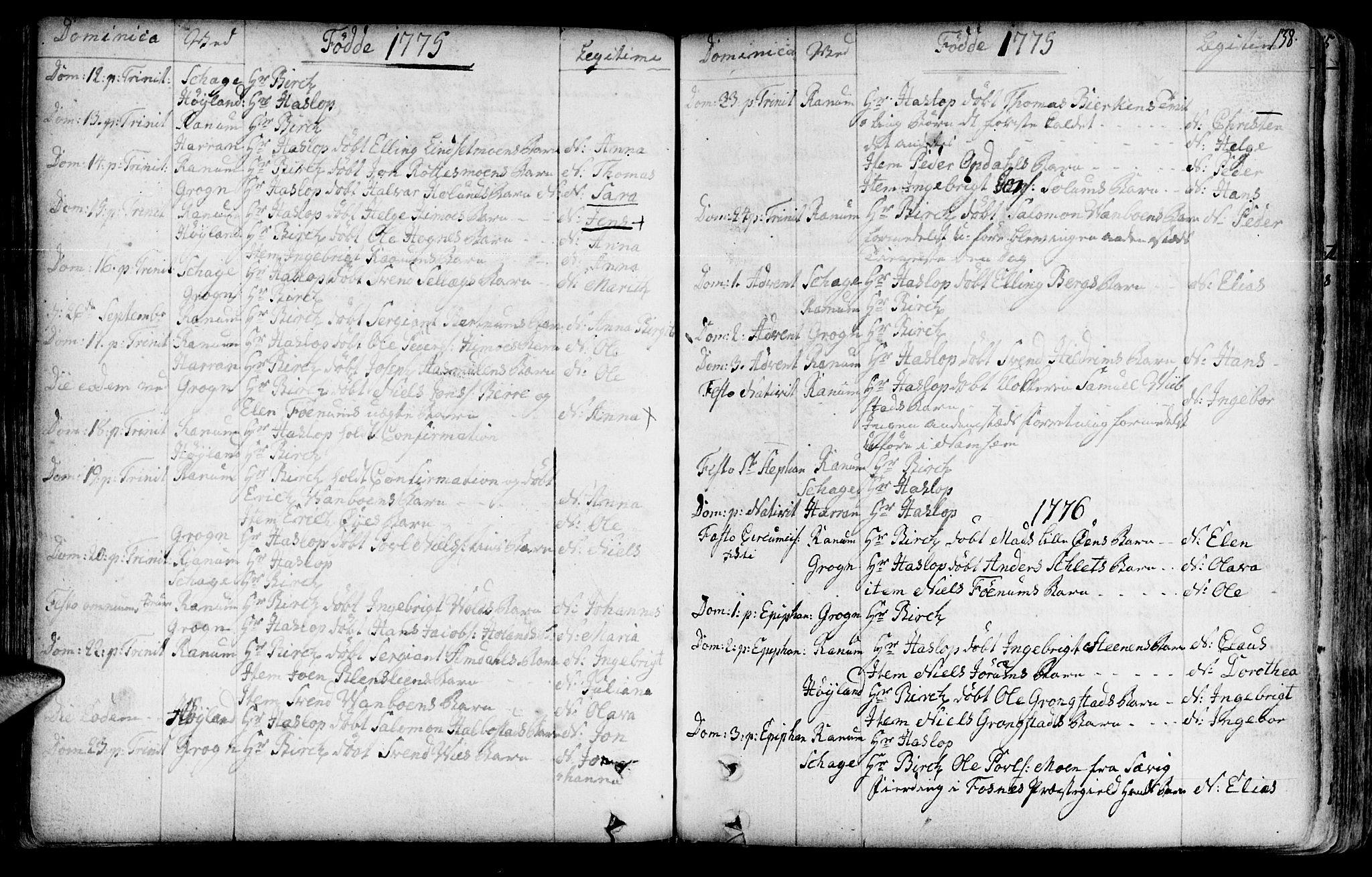 Ministerialprotokoller, klokkerbøker og fødselsregistre - Nord-Trøndelag, AV/SAT-A-1458/764/L0542: Parish register (official) no. 764A02, 1748-1779, p. 138