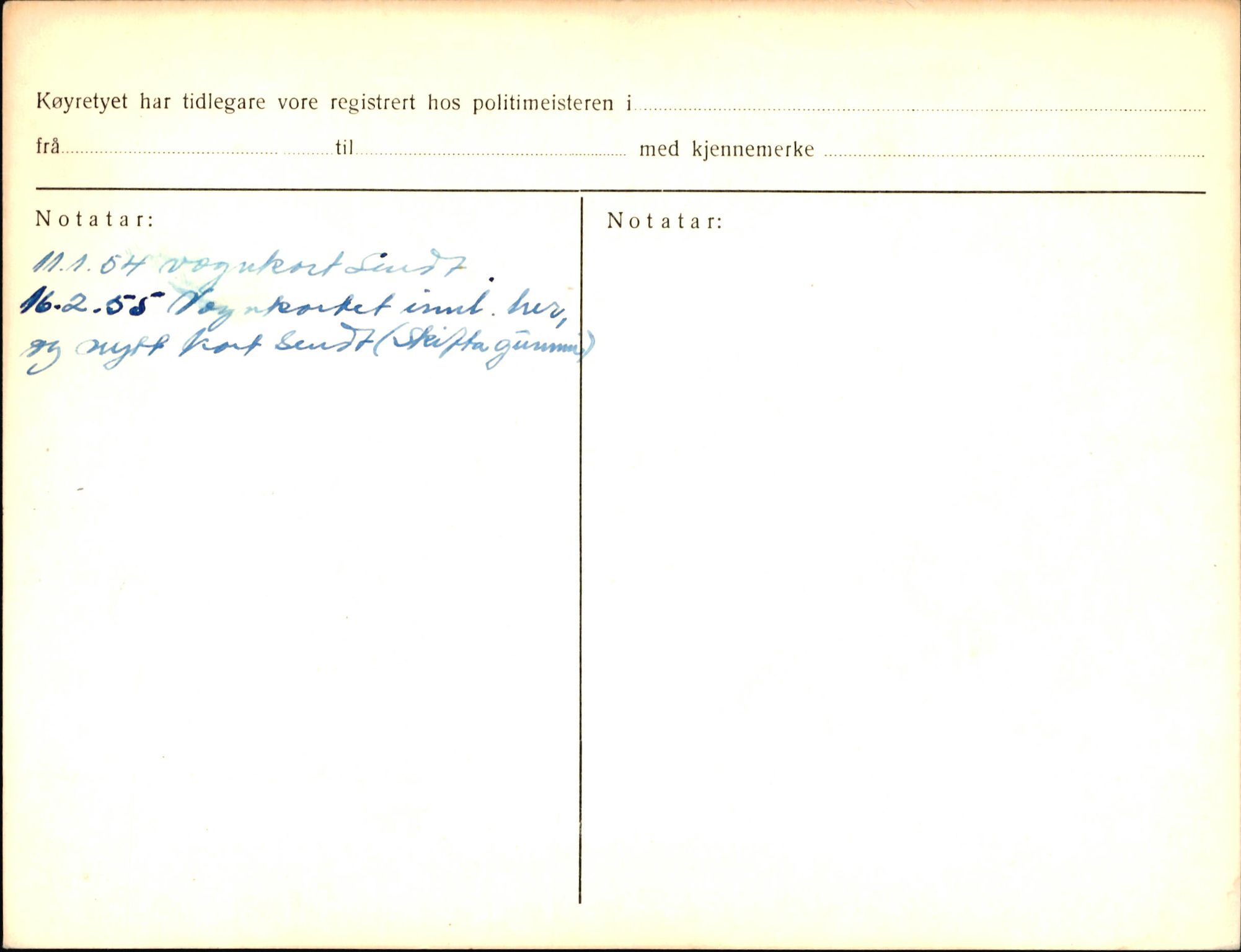 Statens vegvesen, Sogn og Fjordane vegkontor, AV/SAB-A-5301/4/F/L0003: Registerkort utmeldte Fjordane S1000-2499, 1930-1961, p. 45