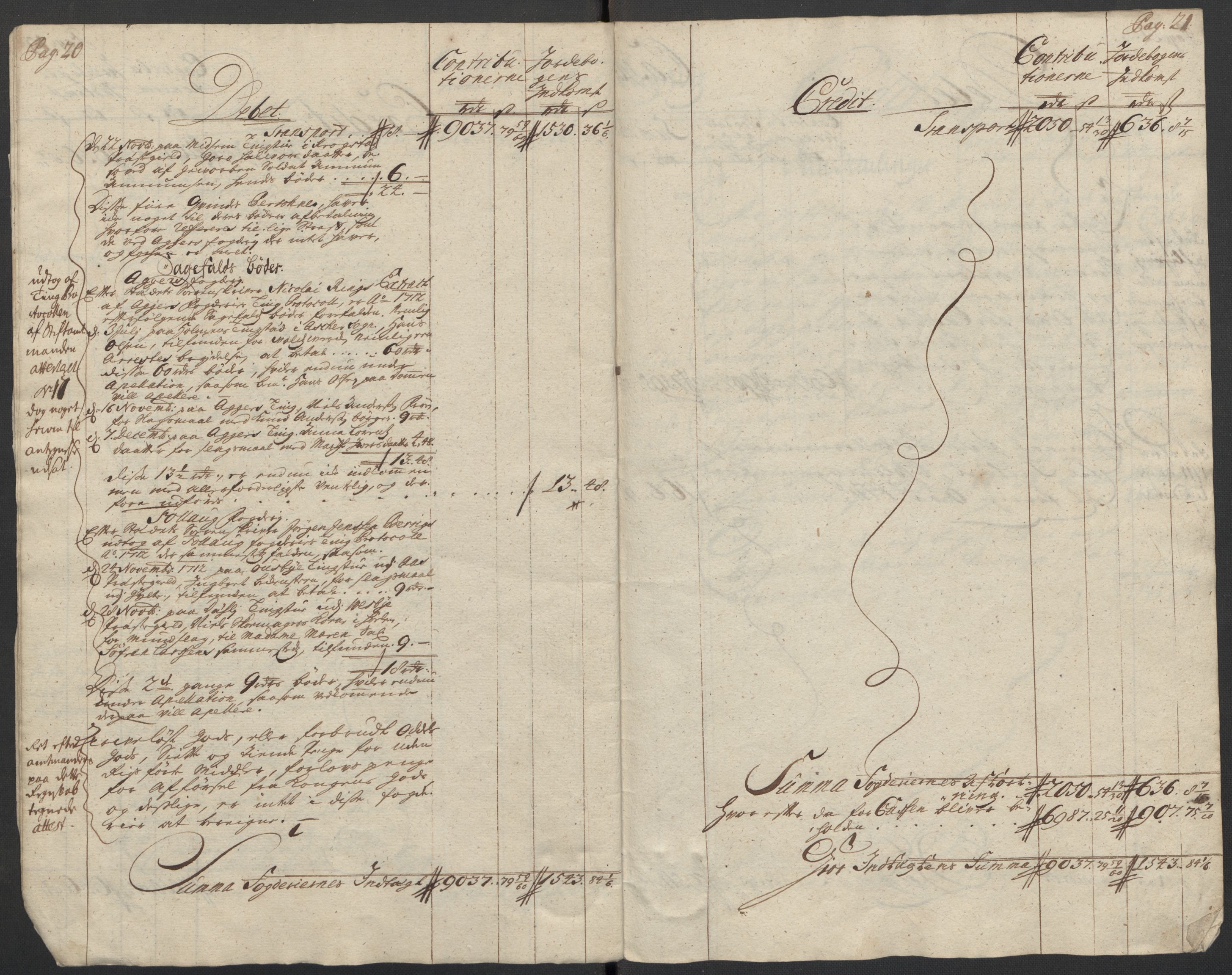 Rentekammeret inntil 1814, Reviderte regnskaper, Fogderegnskap, AV/RA-EA-4092/R10/L0450: Fogderegnskap Aker og Follo, 1712, p. 13