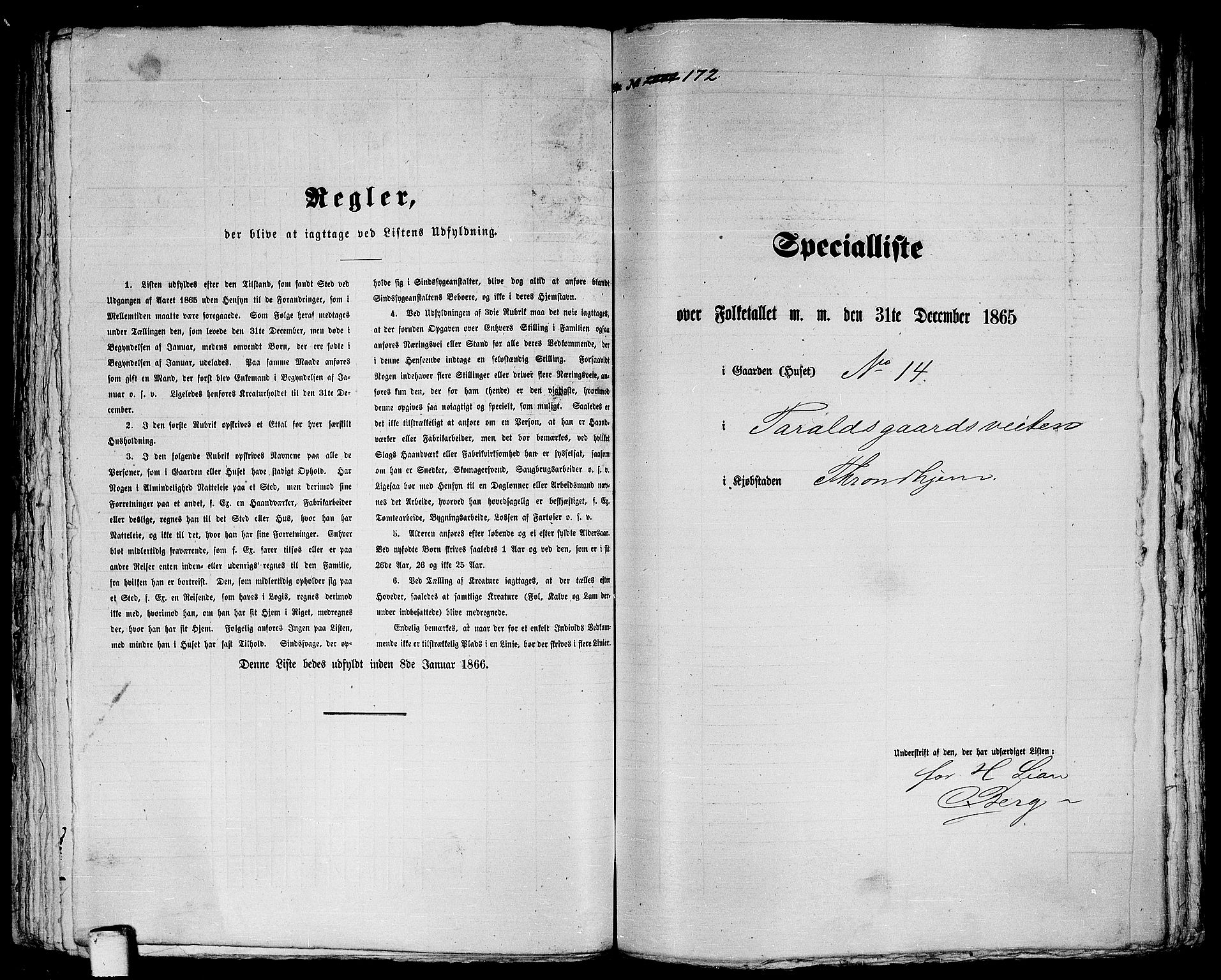 RA, 1865 census for Trondheim, 1865, p. 379