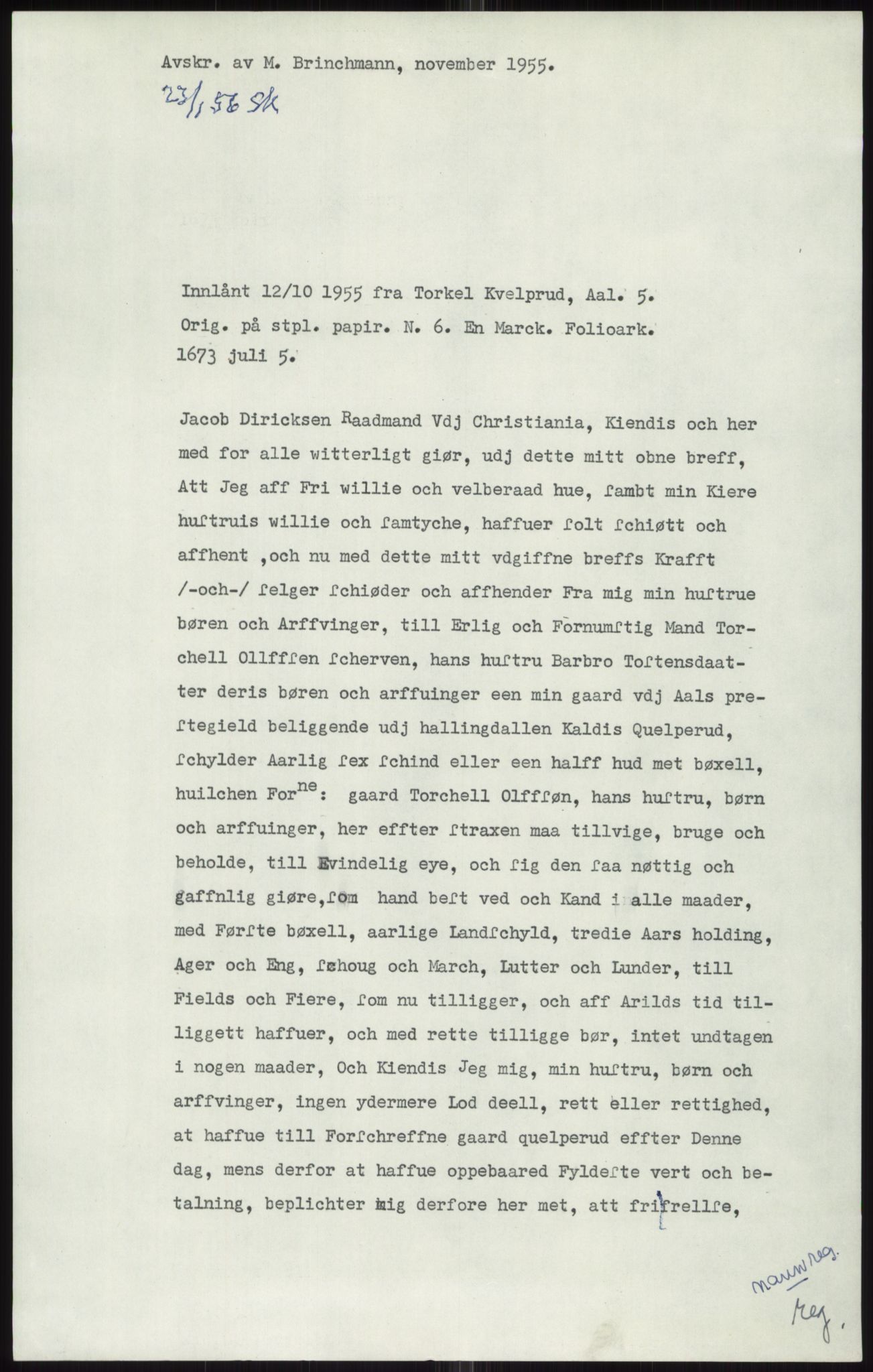 Samlinger til kildeutgivelse, Diplomavskriftsamlingen, AV/RA-EA-4053/H/Ha, p. 1004