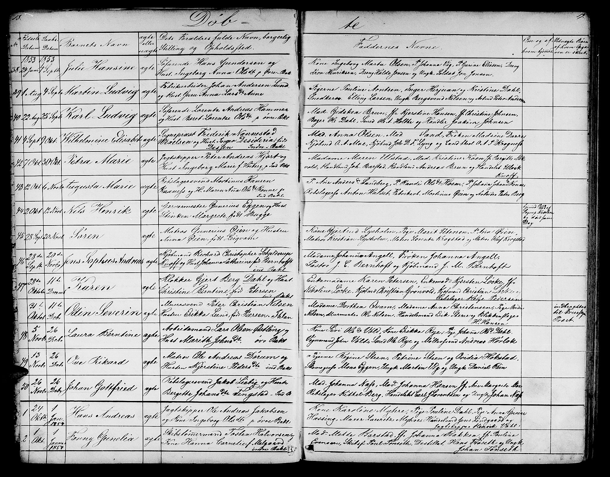 Ministerialprotokoller, klokkerbøker og fødselsregistre - Sør-Trøndelag, SAT/A-1456/604/L0219: Parish register (copy) no. 604C02, 1851-1869, p. 18-19