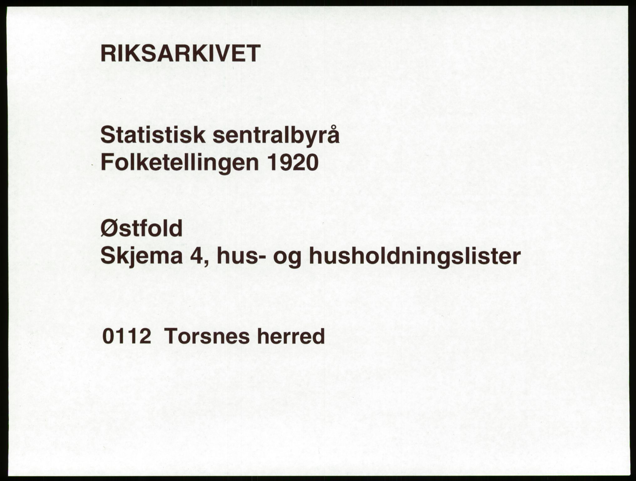 SAO, 1920 census for Torsnes, 1920, p. 21