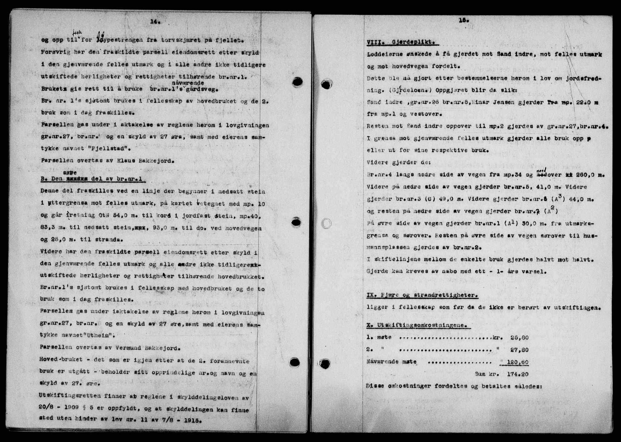 Lofoten sorenskriveri, SAT/A-0017/1/2/2C/L0016a: Mortgage book no. 16a, 1947-1947, Diary no: : 661/1947