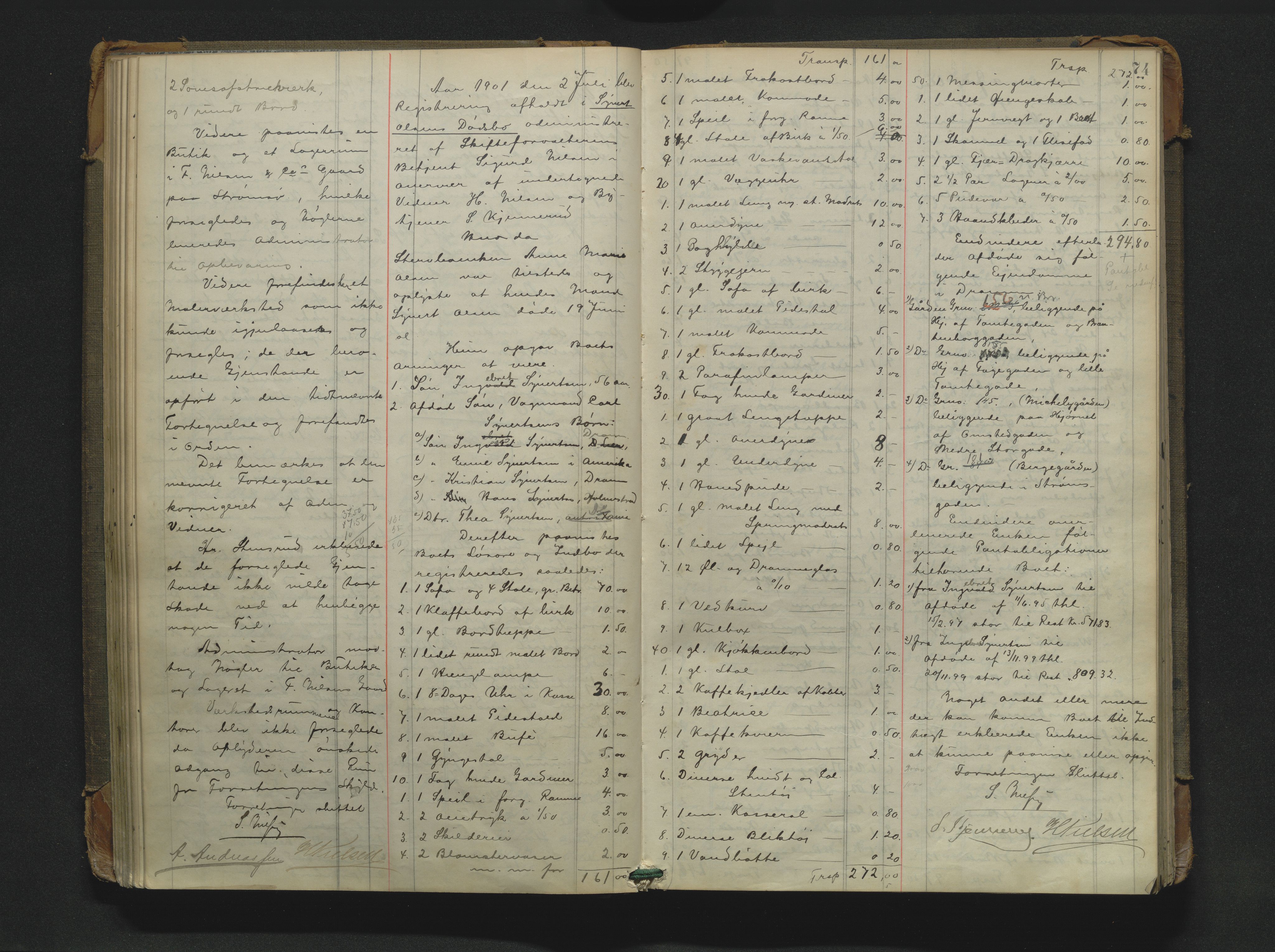 Drammen byfogd, AV/SAKO-A-222/H/Hb/Hbb/L0009: Registreringsprotokoll., 1899-1907, p. 74