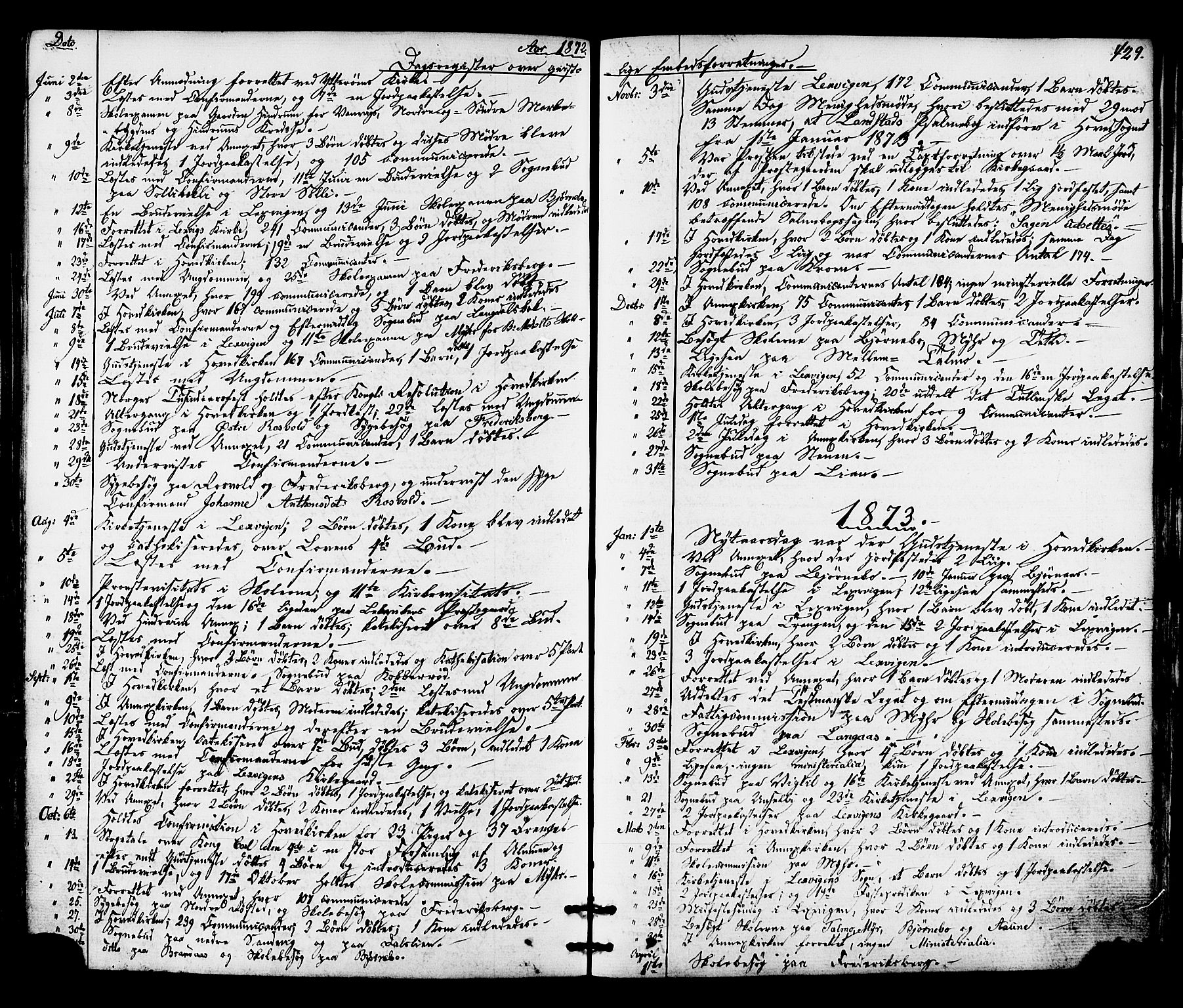Ministerialprotokoller, klokkerbøker og fødselsregistre - Nord-Trøndelag, SAT/A-1458/701/L0009: Parish register (official) no. 701A09 /1, 1864-1882, p. 429