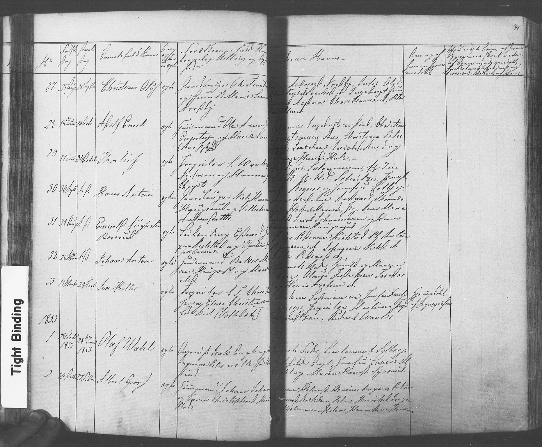 Ås prestekontor Kirkebøker, AV/SAO-A-10894/F/Fa/L0006: Parish register (official) no. I 6, 1841-1853, p. 144-145