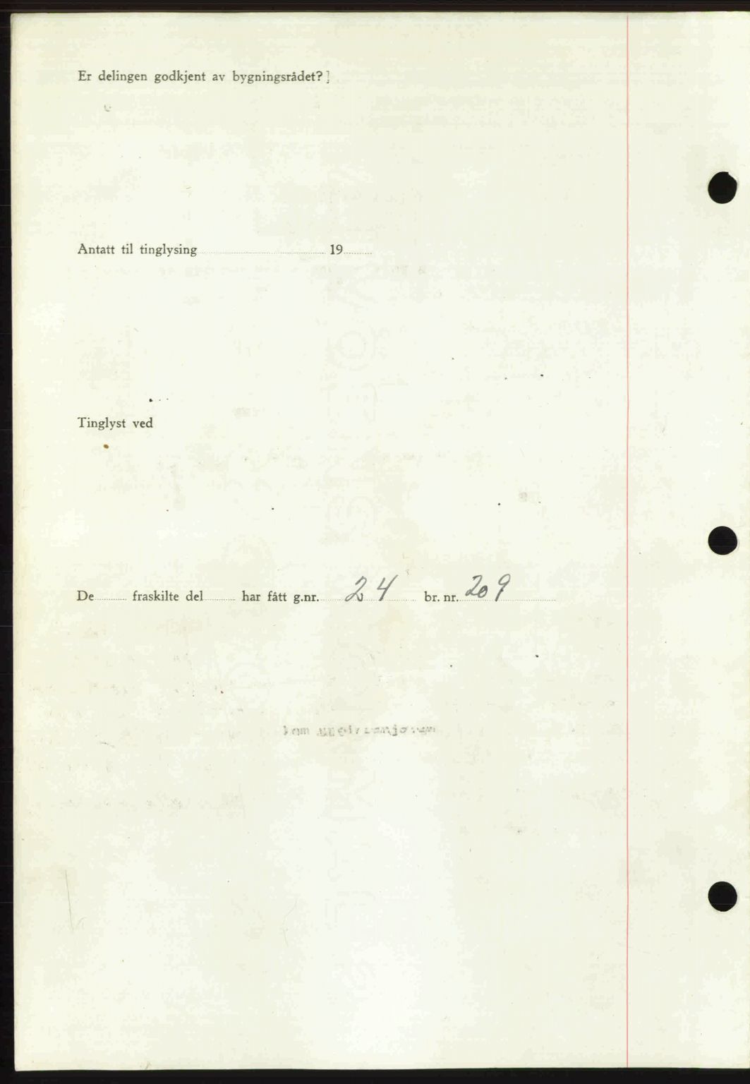 Romsdal sorenskriveri, AV/SAT-A-4149/1/2/2C: Mortgage book no. A22, 1947-1947, Diary no: : 198/1947