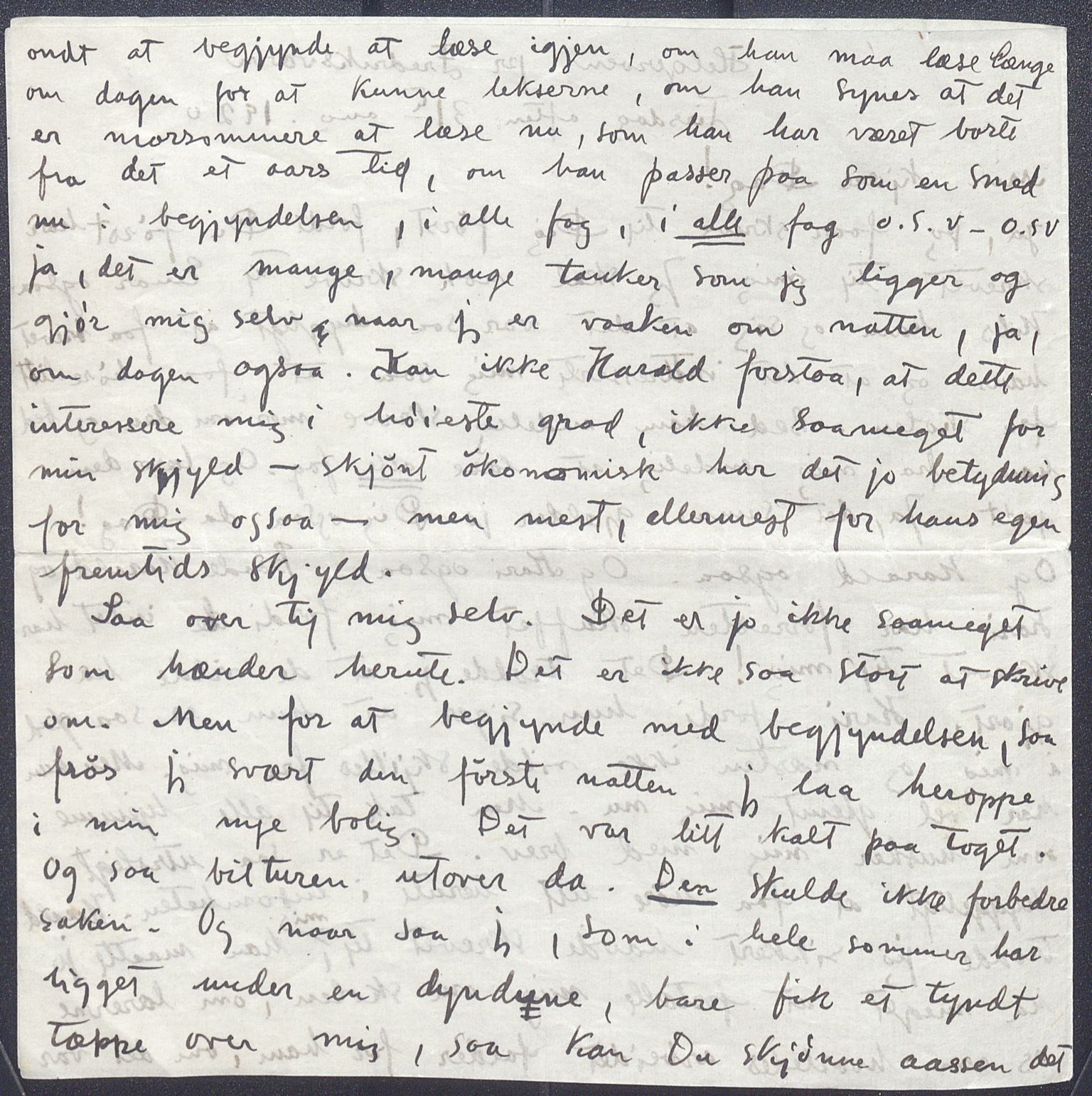 Harald Sohlberg, NMFK/NMFK-1057/D/L0001: Illustrerte brev fra Harald Sohlberg (1869-1935) til sønnen Dag Sohlberg, 1920-1928, p. 20