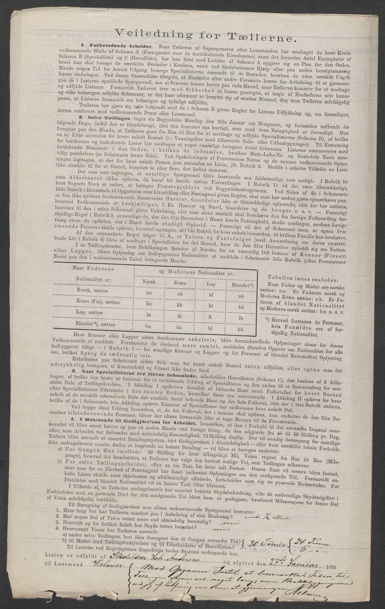 RA, 1875 census for 0220P Asker, 1875, p. 36