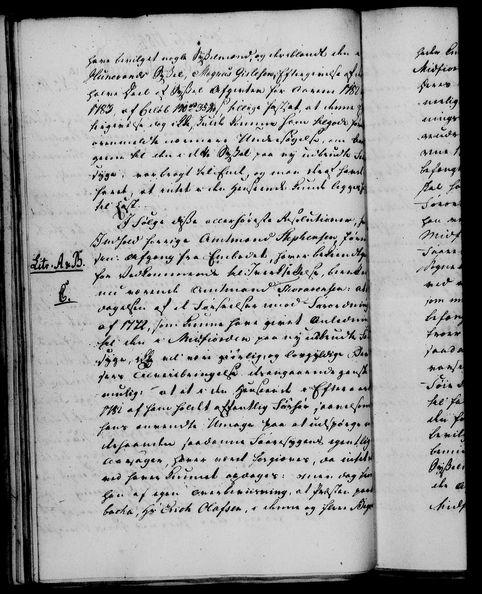 Rentekammeret, Kammerkanselliet, RA/EA-3111/G/Gf/Gfa/L0066: Norsk relasjons- og resolusjonsprotokoll (merket RK 52.66), 1784, p. 147