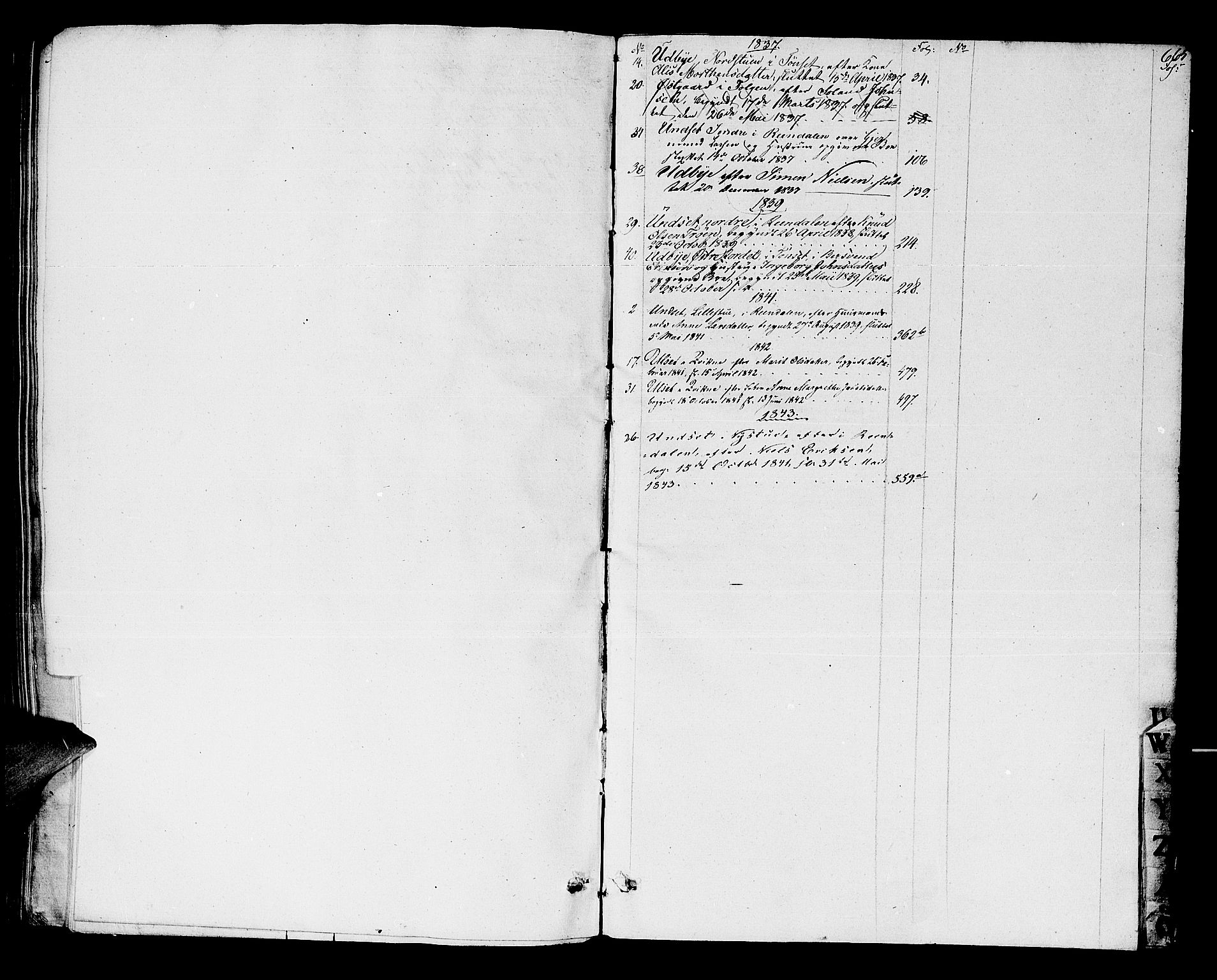 Nord-Østerdal tingrett, SAH/TING-020/J/Ja/L0001: Skifteprotokoll, 1836-1844, p. 664b-665a