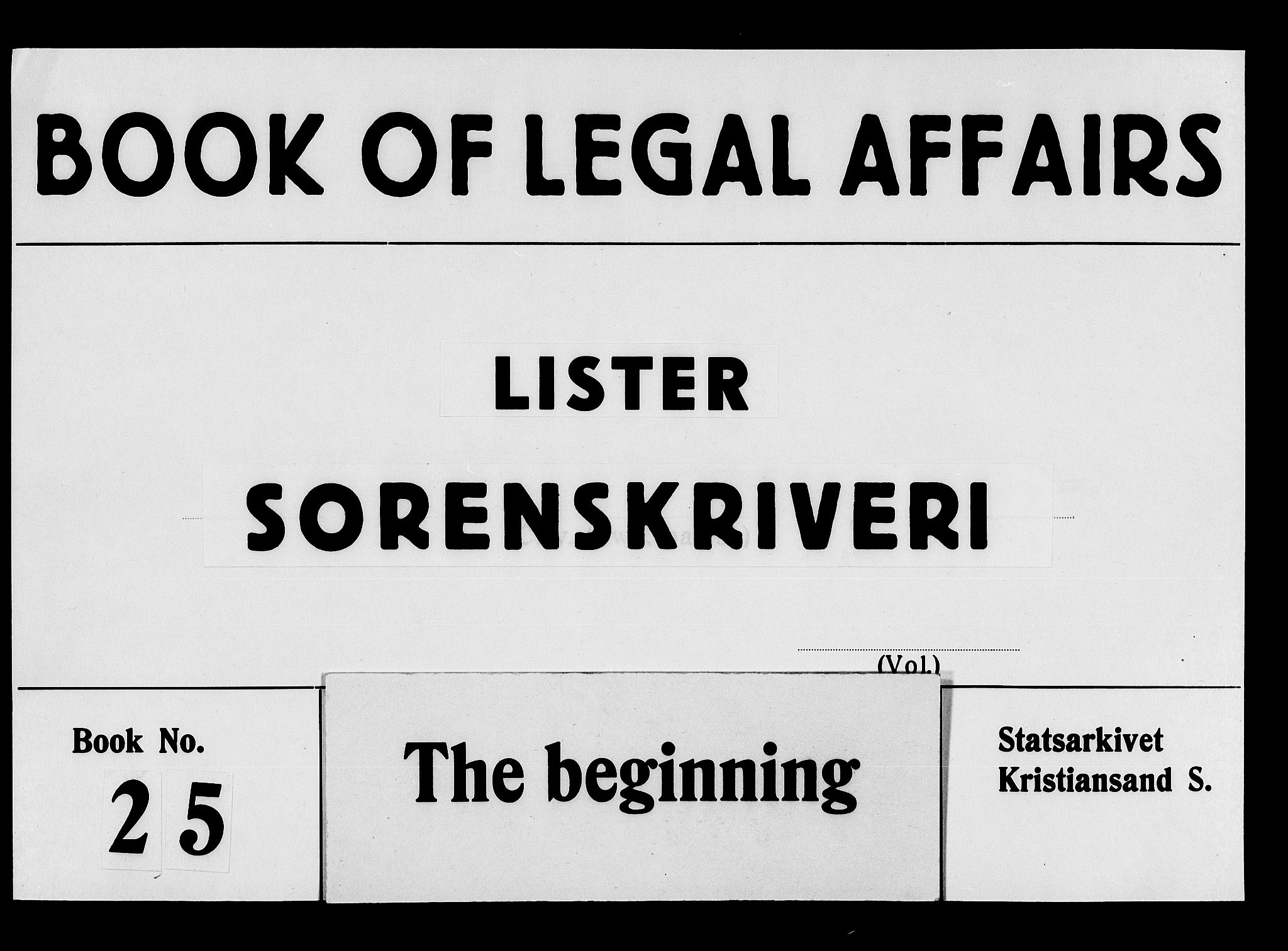 Lister sorenskriveri, SAK/1221-0003/F/Fa/L0025: Tingbok nr 25, 1699-1701