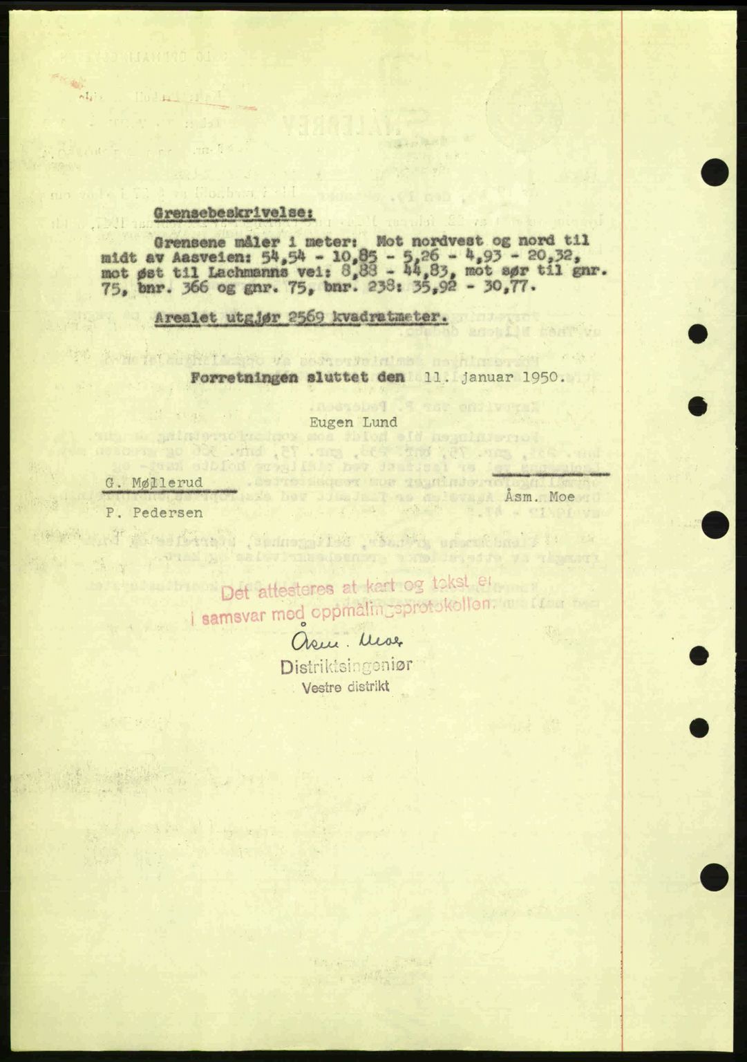Oslo byskriverembete, AV/SAO-A-10227/G/Gb/Gbd/Gbda/L0017: Mortgage book no. A215, 1949-1950, Diary no: : 648/1950