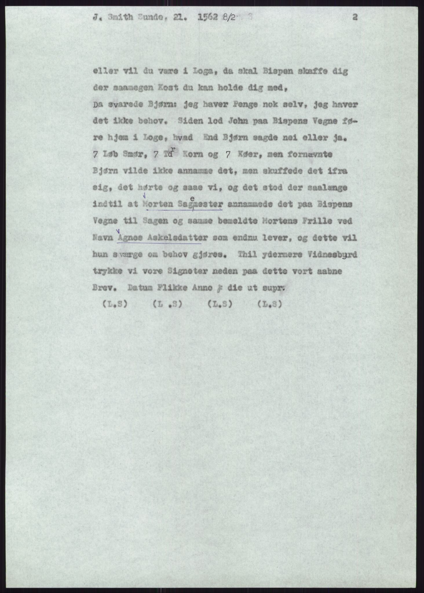Samlinger til kildeutgivelse, Diplomavskriftsamlingen, AV/RA-EA-4053/H/Ha, p. 3335