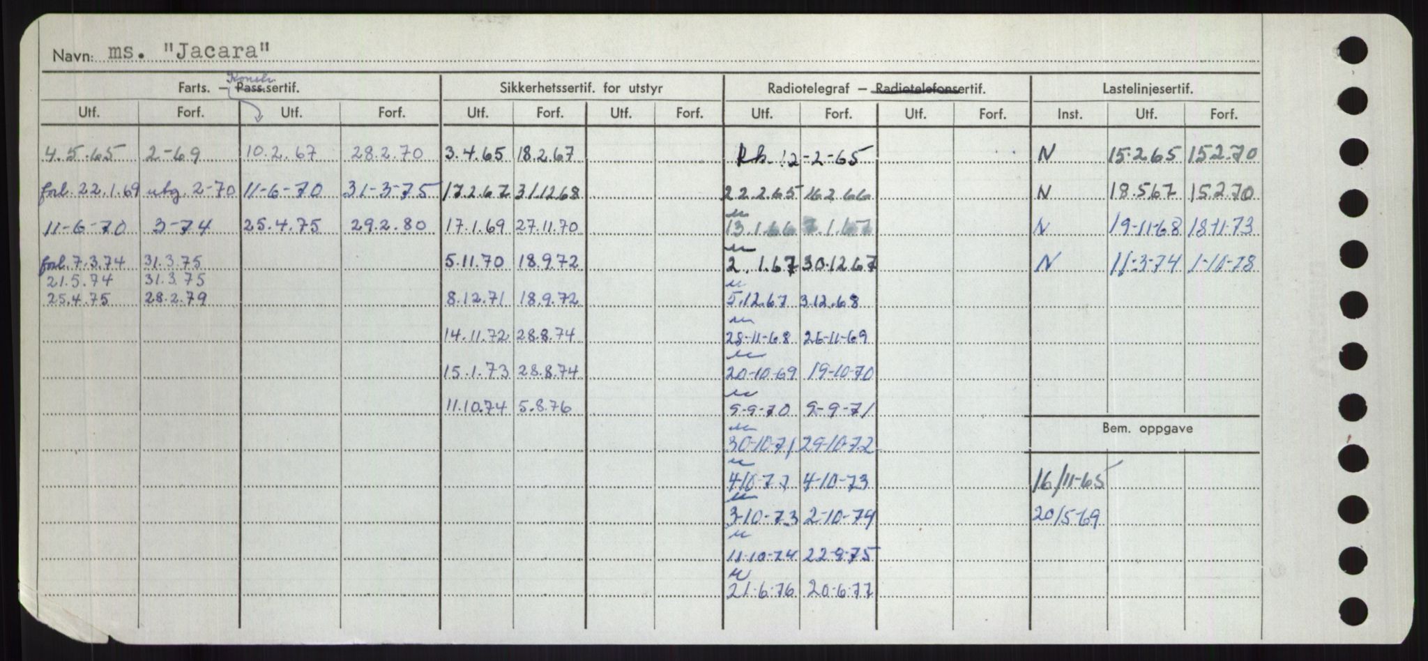 Sjøfartsdirektoratet med forløpere, Skipsmålingen, RA/S-1627/H/Hd/L0019: Fartøy, J, p. 14