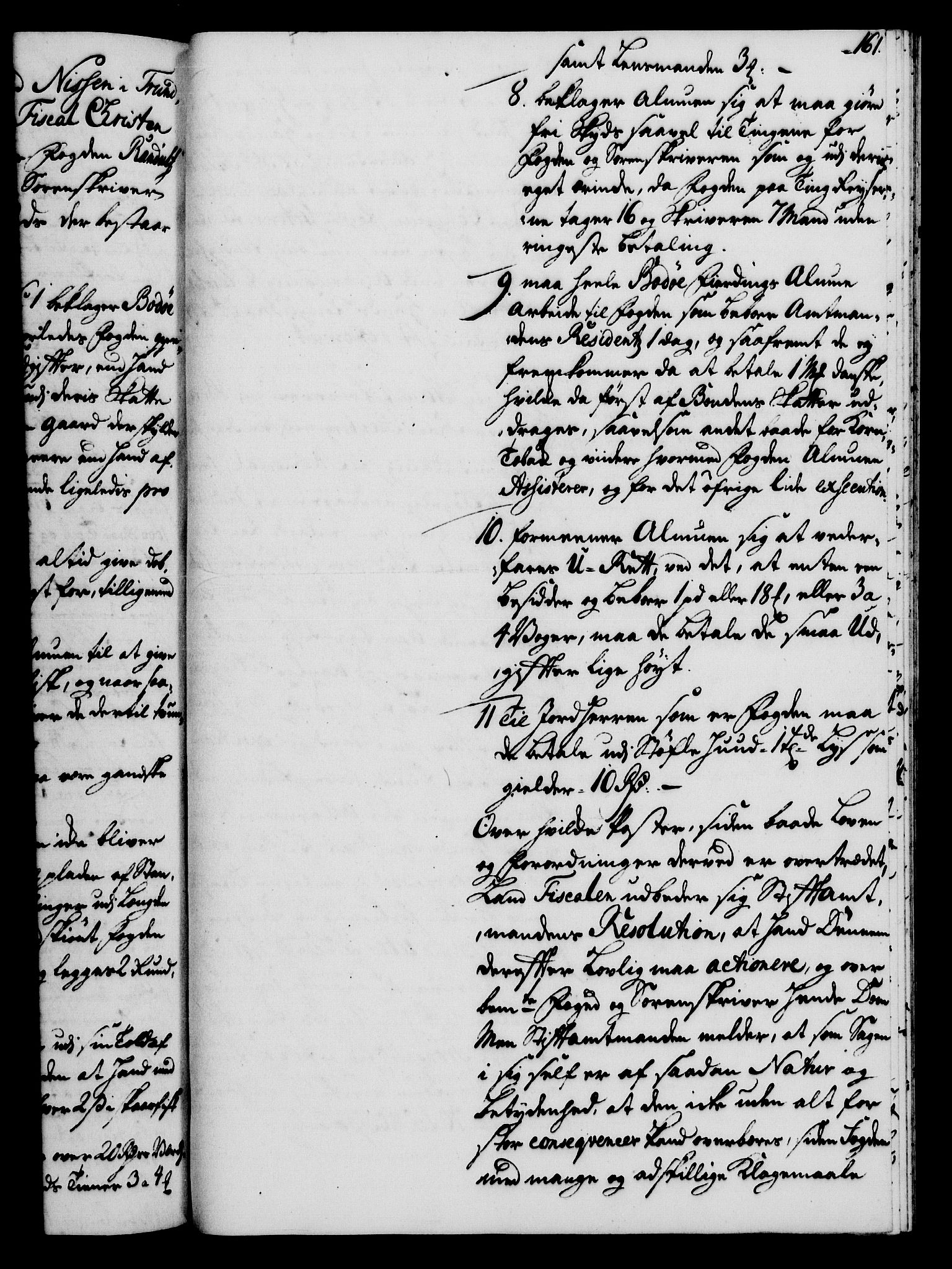 Rentekammeret, Kammerkanselliet, RA/EA-3111/G/Gh/Gha/L0024: Norsk ekstraktmemorialprotokoll (merket RK 53.69), 1742-1743, p. 161