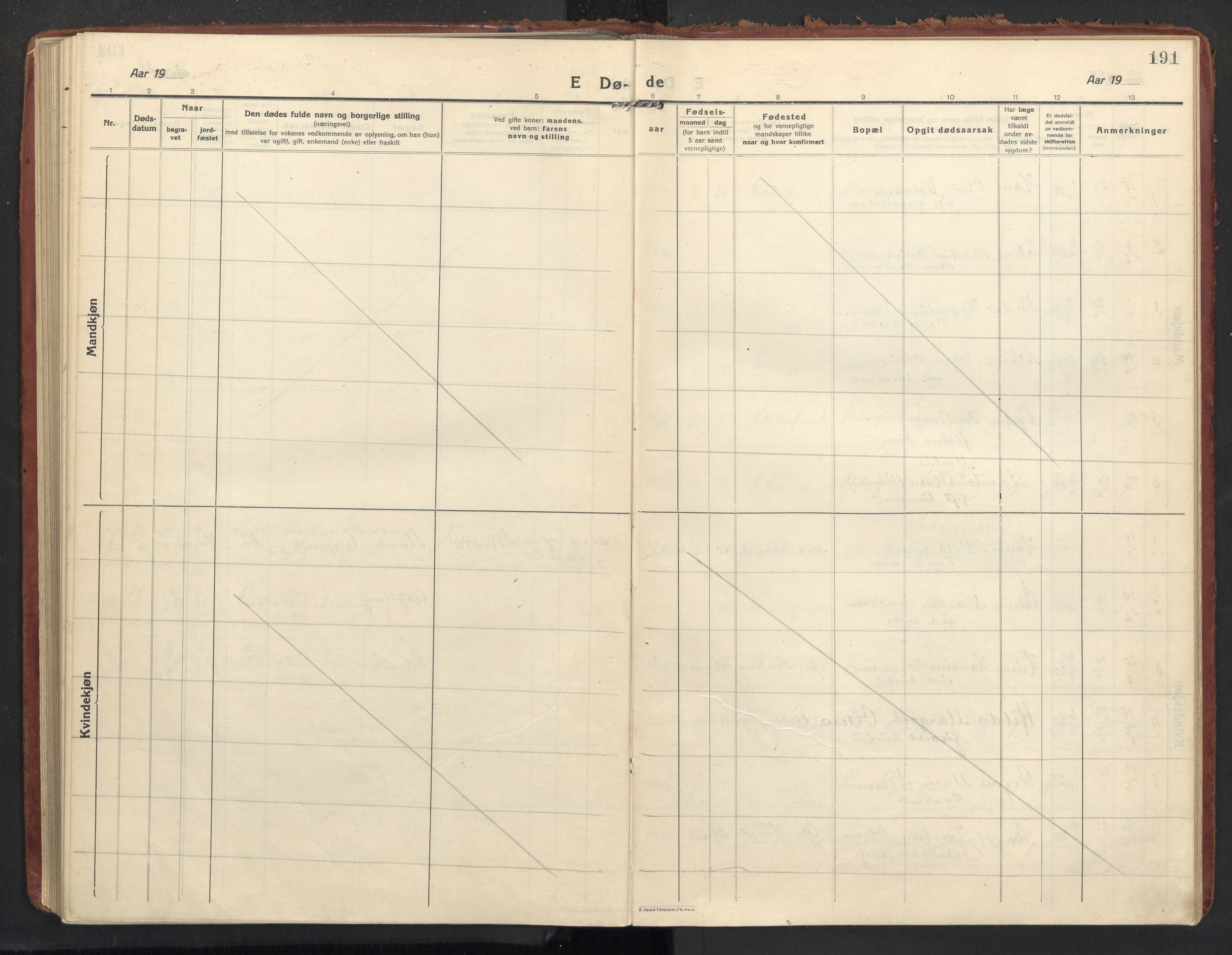 Ministerialprotokoller, klokkerbøker og fødselsregistre - Nordland, AV/SAT-A-1459/890/L1288: Parish register (official) no. 890A03, 1915-1925, p. 191