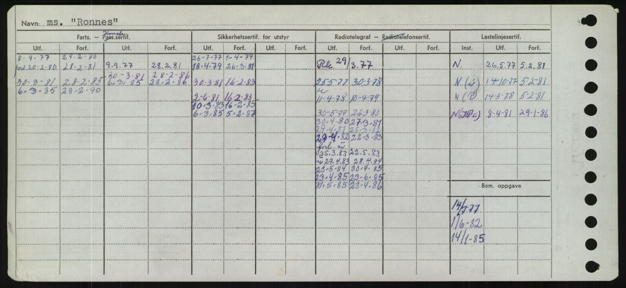 Sjøfartsdirektoratet med forløpere, Skipsmålingen, AV/RA-S-1627/H/Hd/L0031: Fartøy, Rju-Sam, p. 150