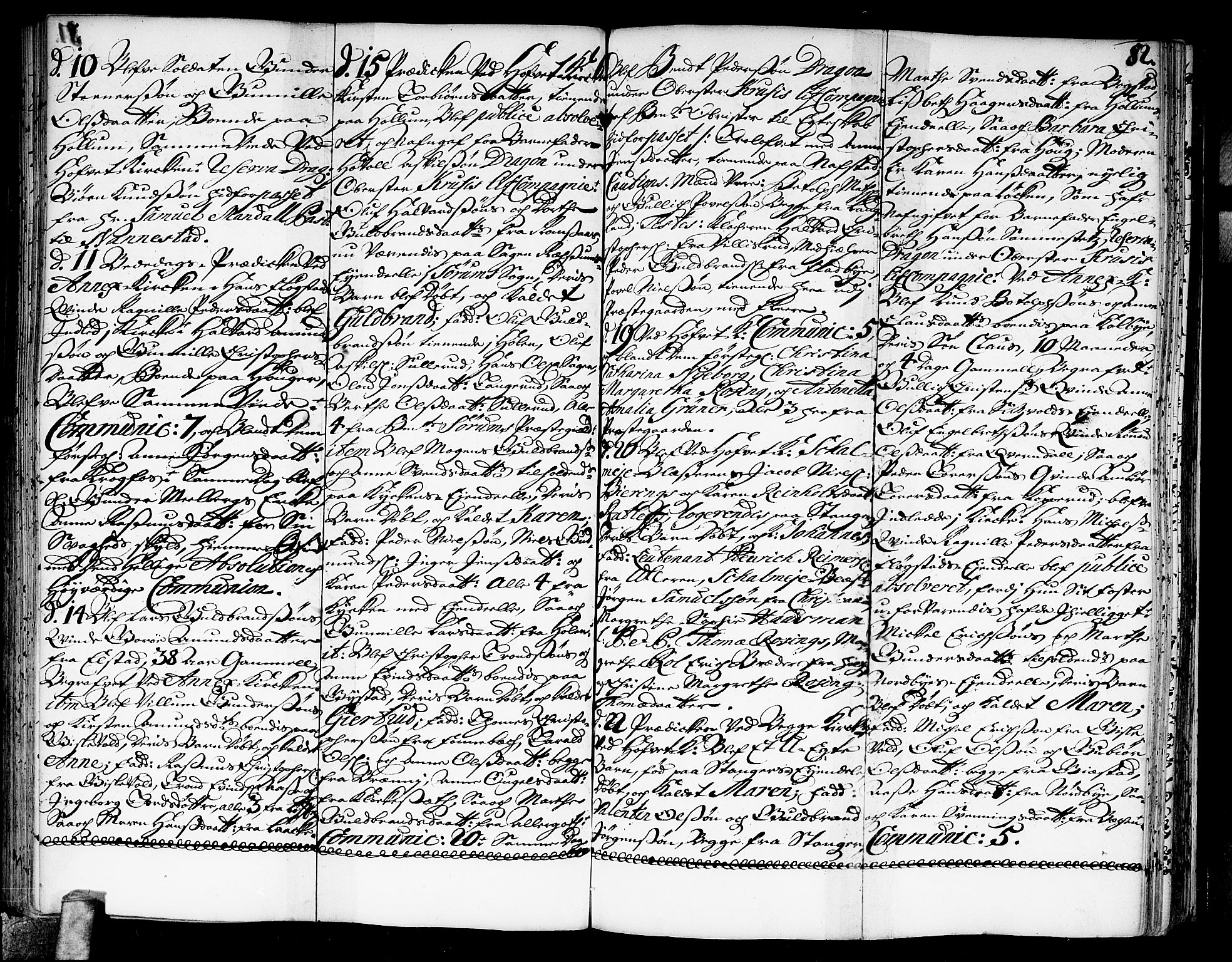 Ullensaker prestekontor Kirkebøker, AV/SAO-A-10236a/F/Fa/L0003: Parish register (official) no. I 3, 1711-1720, p. 82