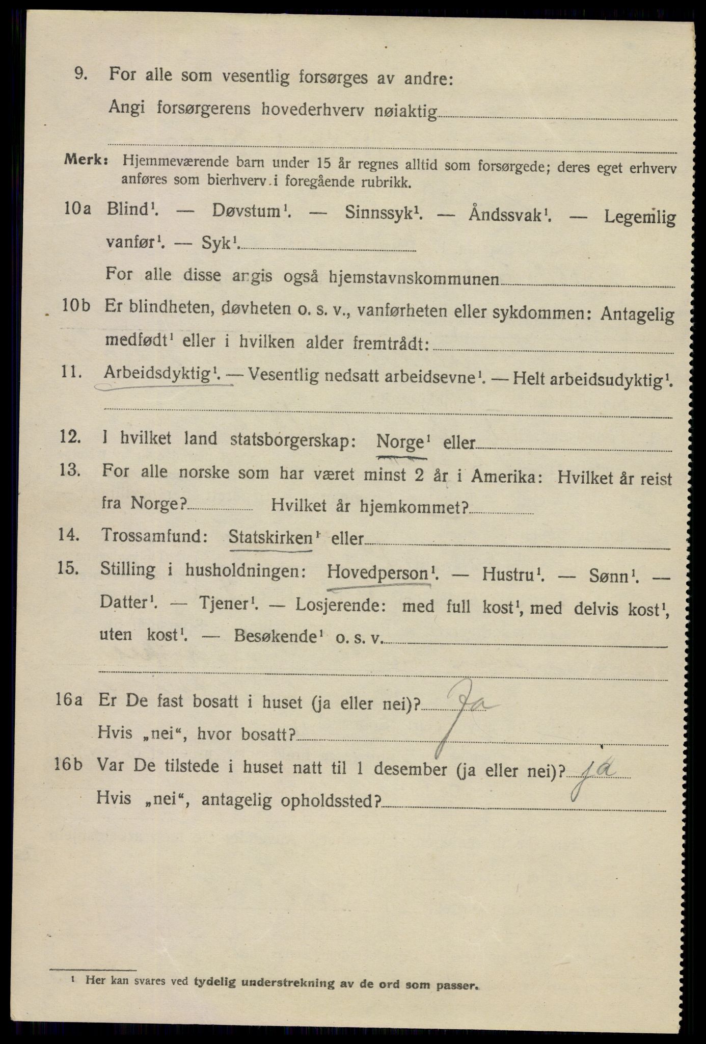 SAO, 1920 census for Fredrikstad, 1920, p. 21454