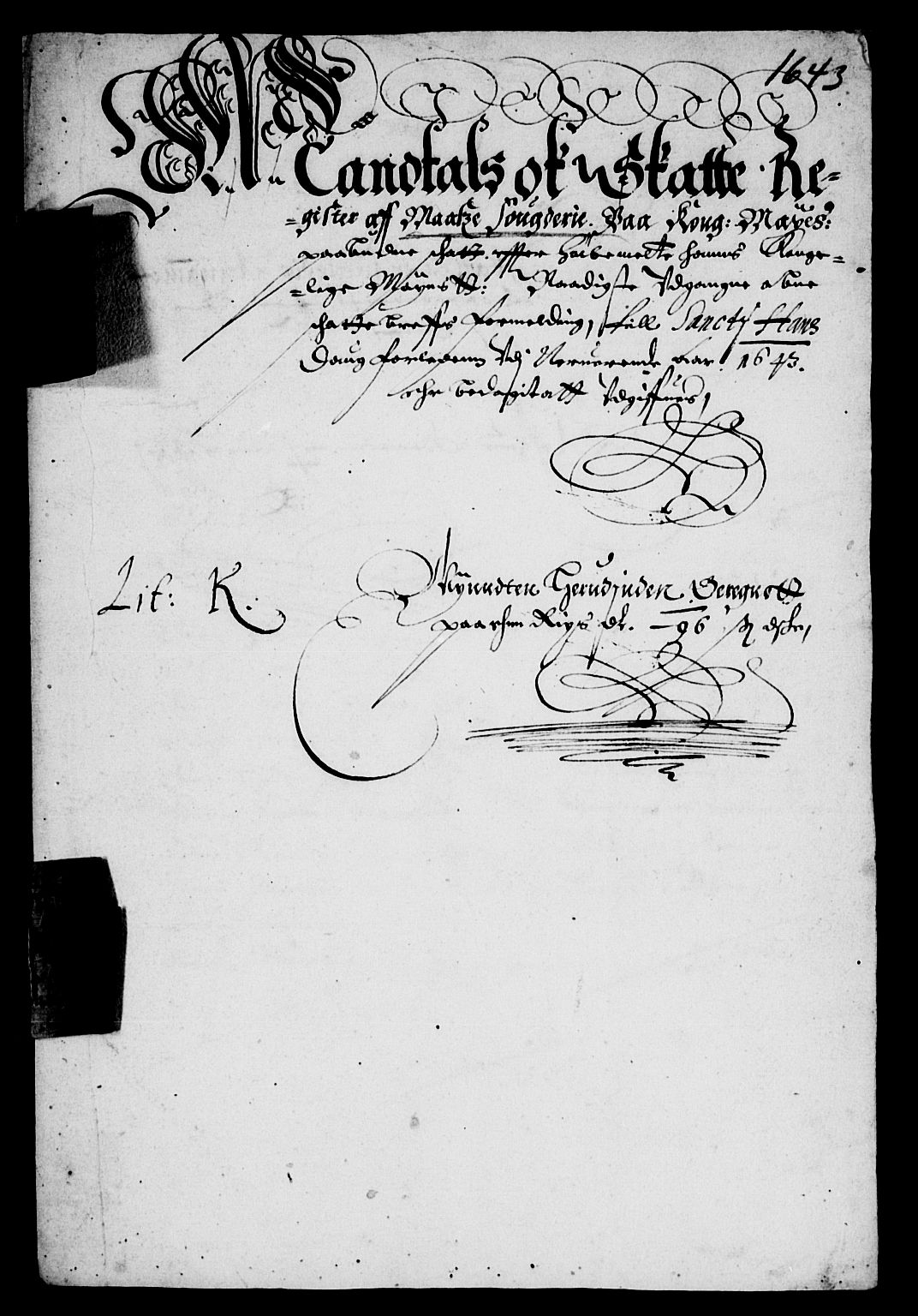 Rentekammeret inntil 1814, Reviderte regnskaper, Lensregnskaper, AV/RA-EA-5023/R/Rb/Rba/L0174: Akershus len, 1643-1644