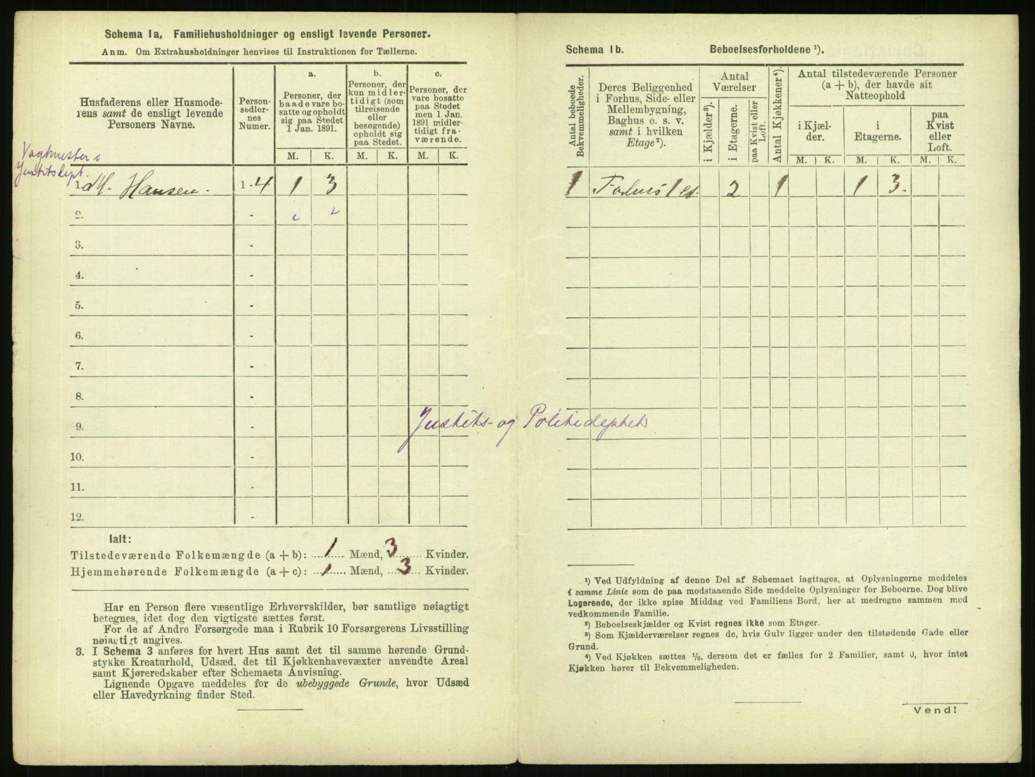 RA, 1891 census for 0301 Kristiania, 1891, p. 60687