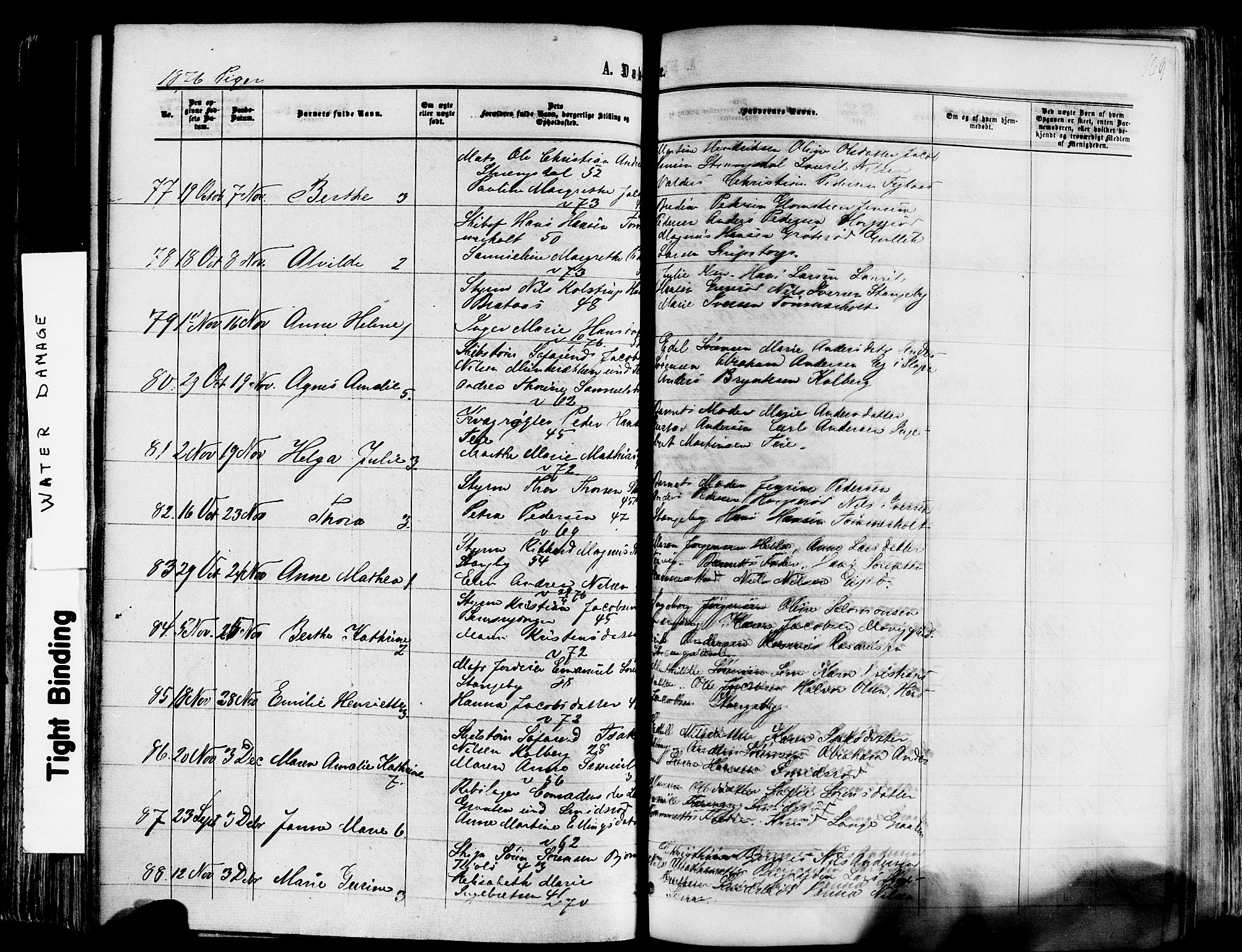 Nøtterøy kirkebøker, AV/SAKO-A-354/F/Fa/L0007: Parish register (official) no. I 7, 1865-1877, p. 169