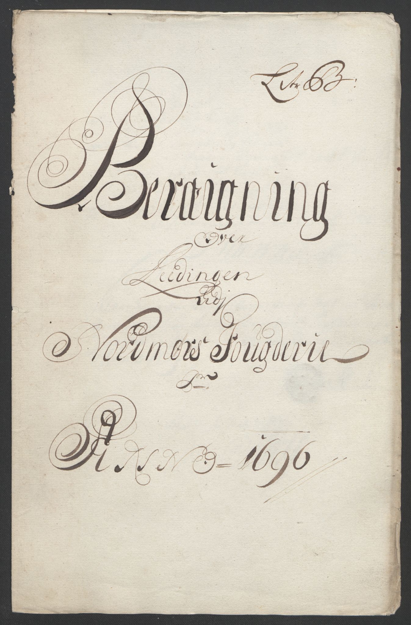 Rentekammeret inntil 1814, Reviderte regnskaper, Fogderegnskap, RA/EA-4092/R56/L3736: Fogderegnskap Nordmøre, 1694-1696, p. 399