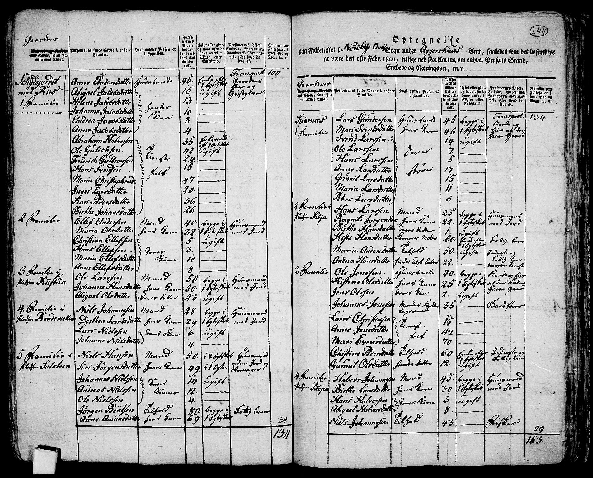 RA, 1801 census for 0214P Ås, 1801, p. 243b-244a