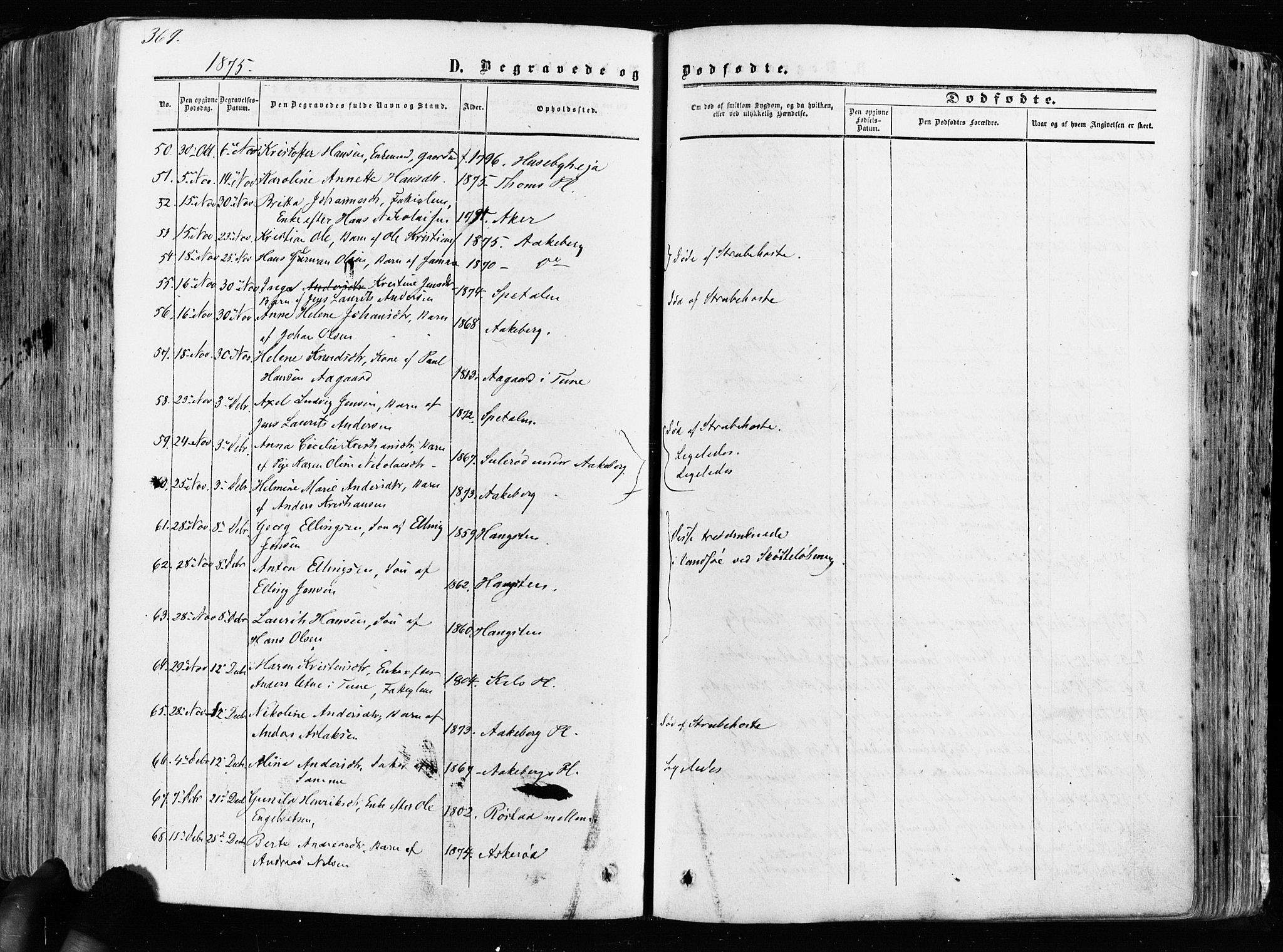 Råde prestekontor kirkebøker, AV/SAO-A-2009/F/Fa/L0006: Parish register (official) no. 6, 1854-1877, p. 369