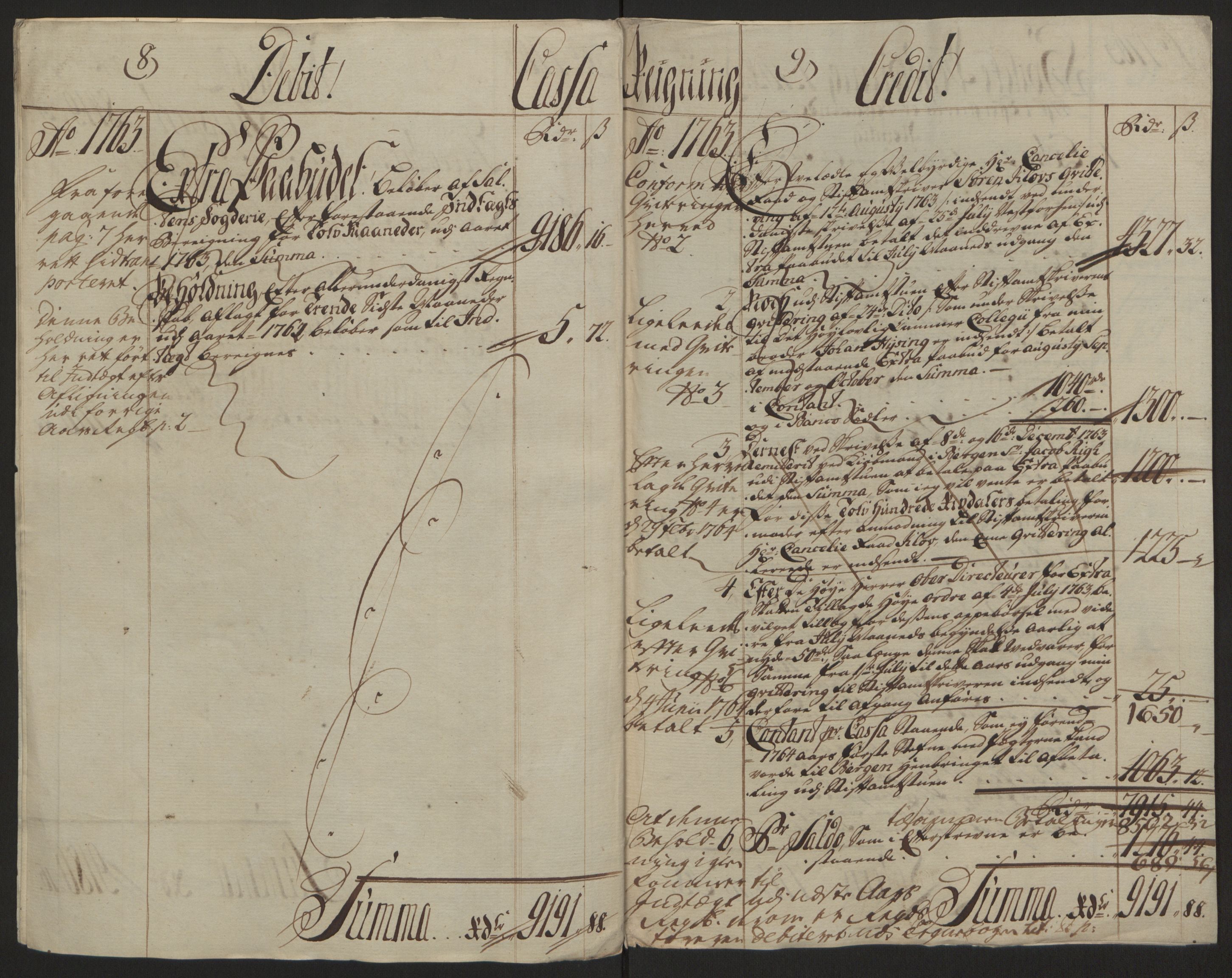 Rentekammeret inntil 1814, Reviderte regnskaper, Fogderegnskap, RA/EA-4092/R66/L4670: Ekstraskatten Salten, 1762-1764, p. 144