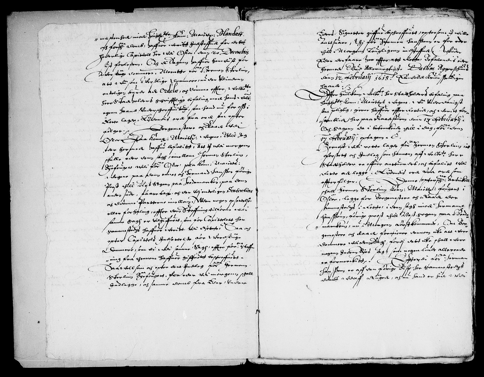 Danske Kanselli, Skapsaker, RA/EA-4061/G/L0001: Tillegg til skapsakene, 1587-1623, p. 81