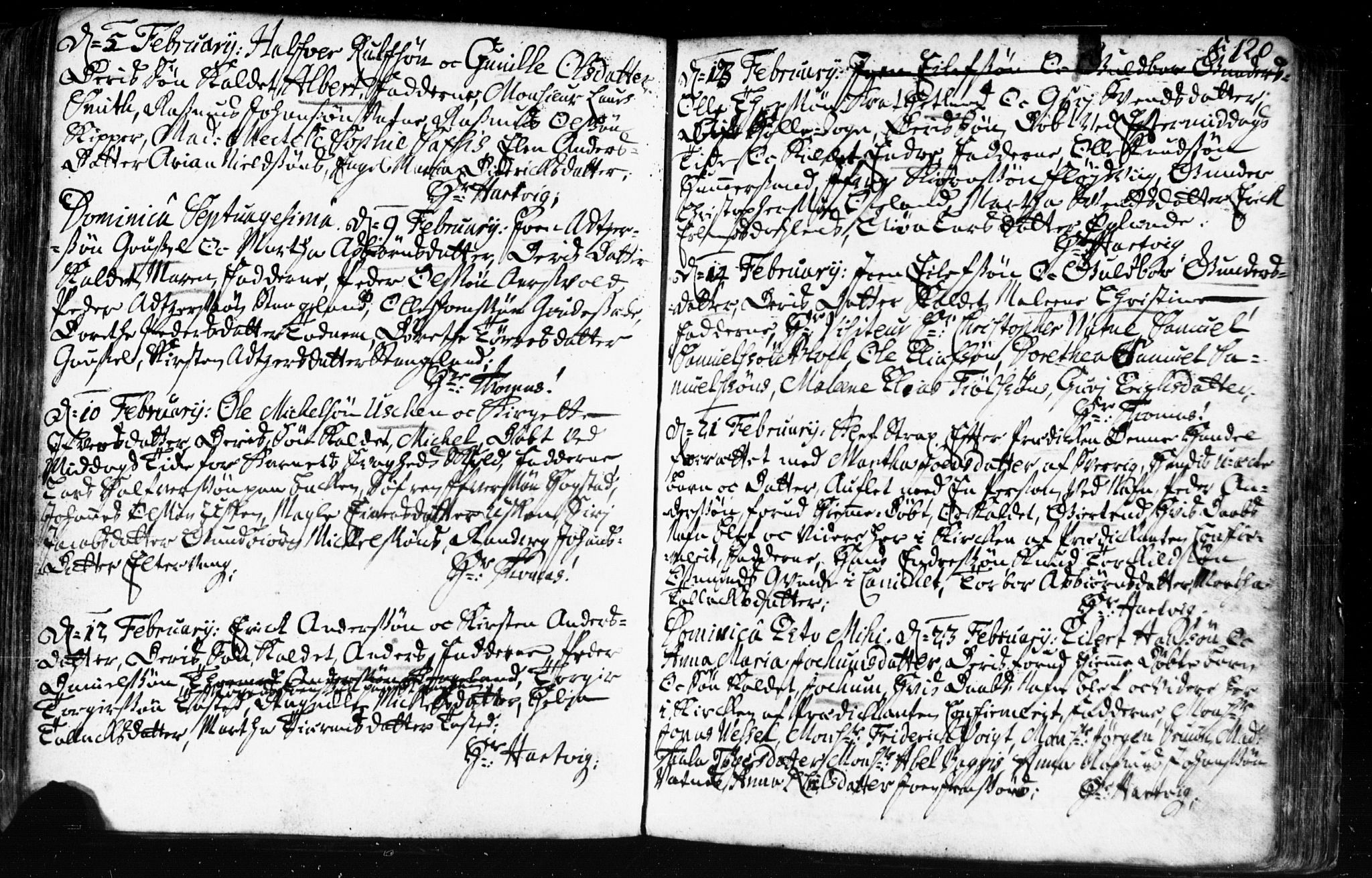 Domkirken sokneprestkontor, AV/SAST-A-101812/001/30/30BB/L0002: Parish register (copy) no. B 2, 1714-1733, p. 120