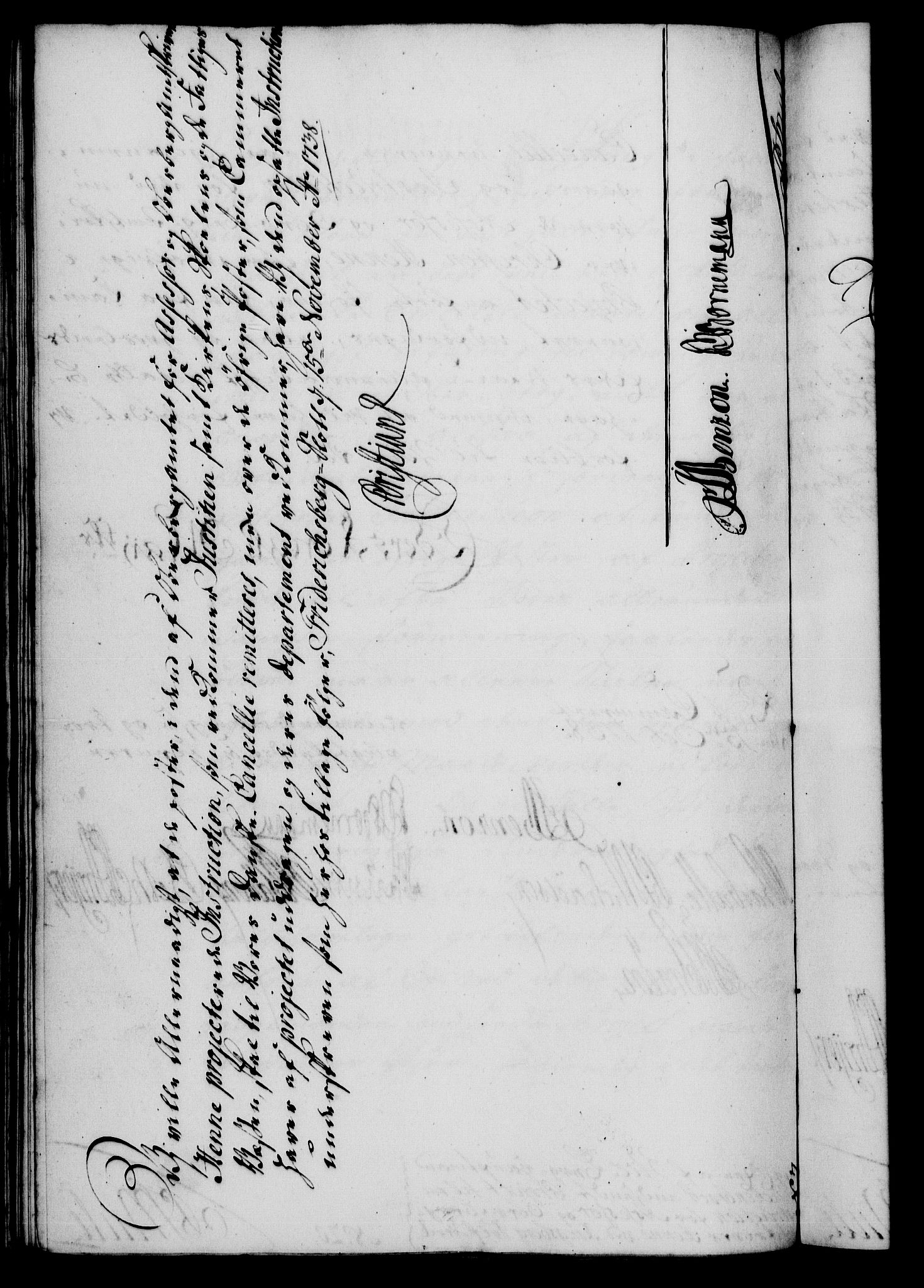 Rentekammeret, Kammerkanselliet, RA/EA-3111/G/Gf/Gfa/L0021: Norsk relasjons- og resolusjonsprotokoll (merket RK 52.21), 1738, p. 550