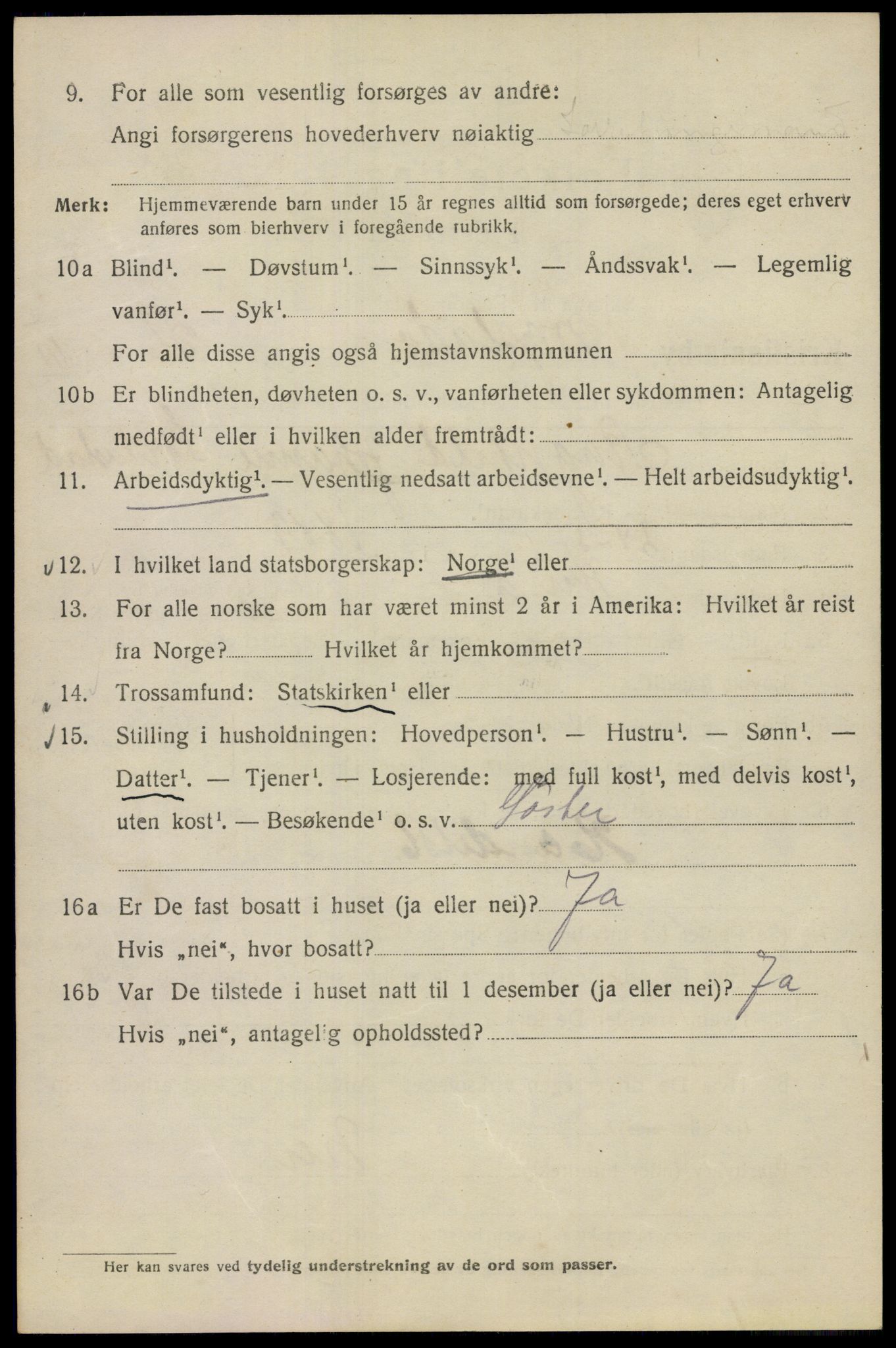 SAO, 1920 census for Kristiania, 1920, p. 166754