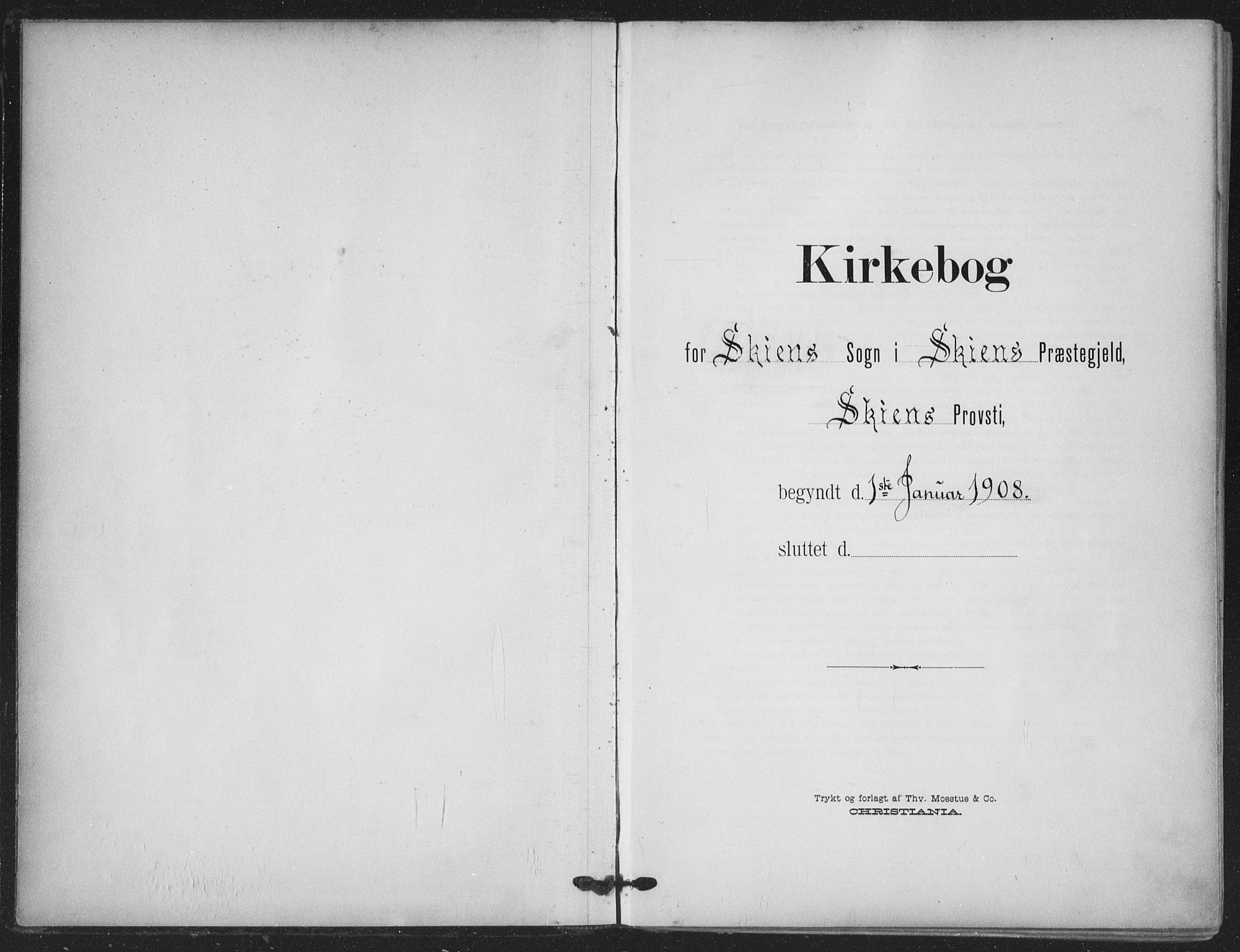 Skien kirkebøker, SAKO/A-302/F/Fa/L0012: Parish register (official) no. 12, 1908-1914